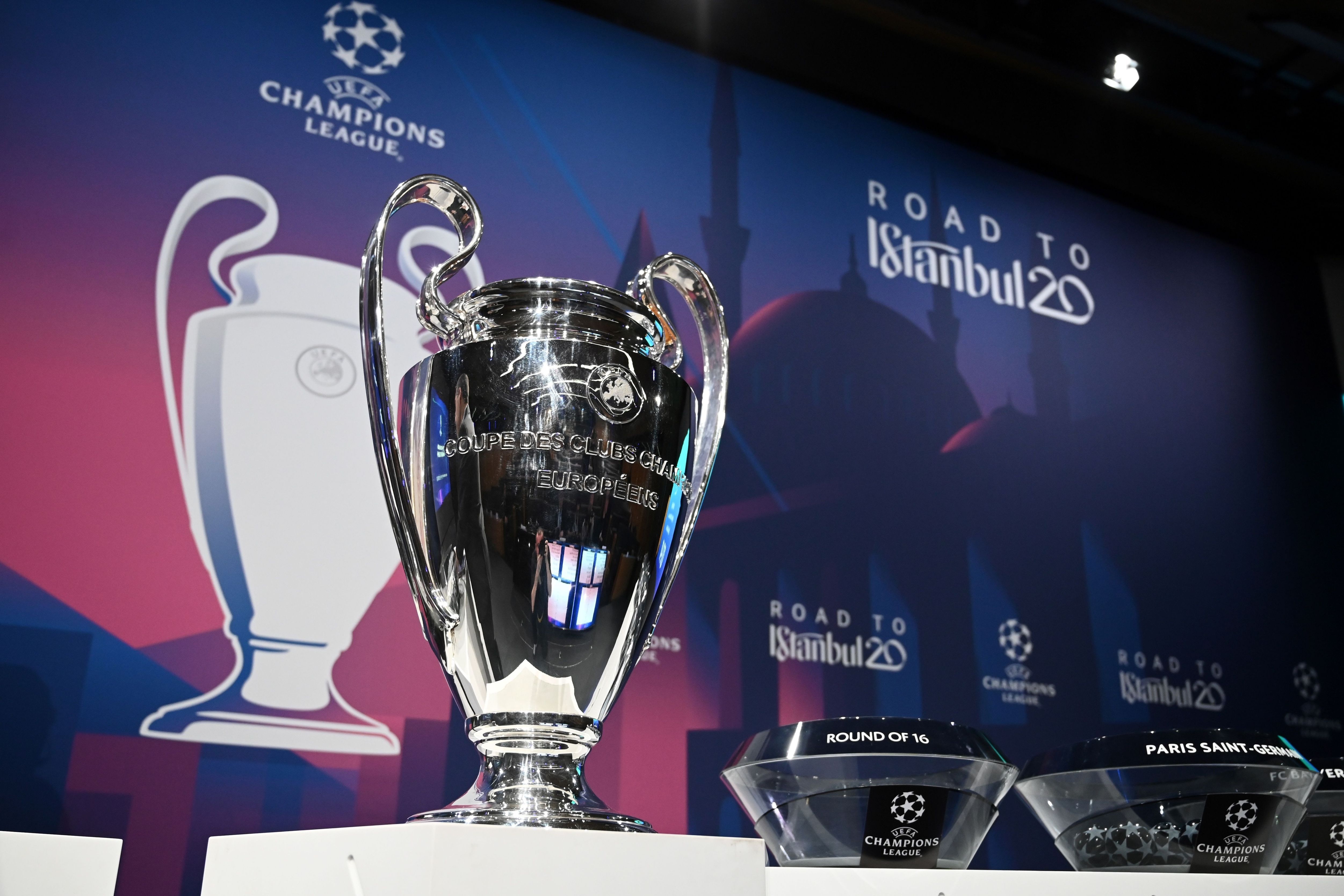 Uefa Champion League trophy