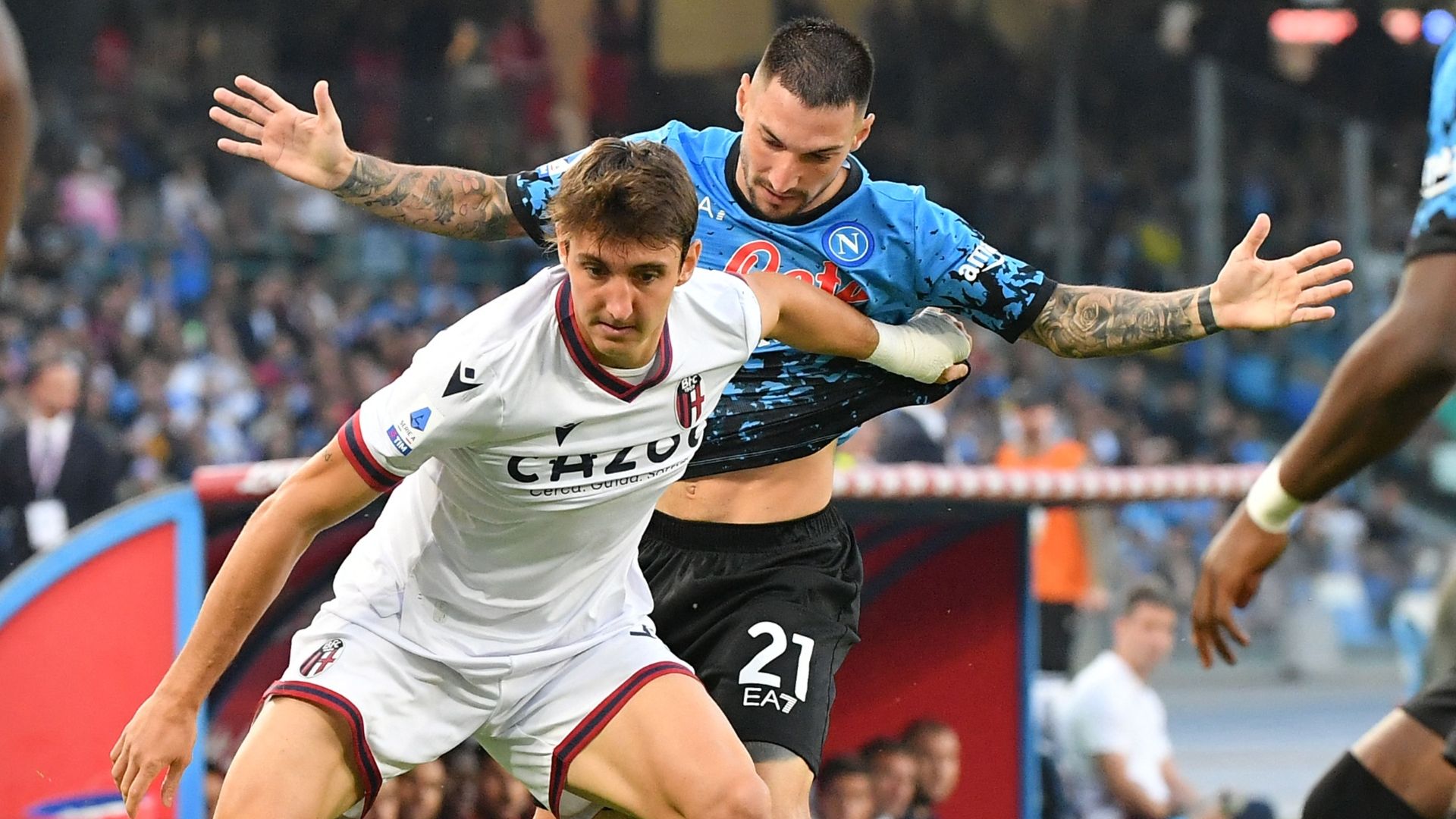 Cambiaso Politano Napoli Bologna