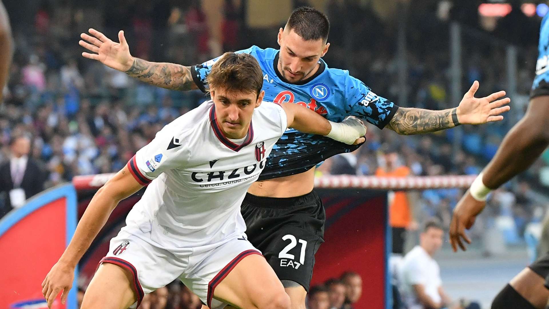 Cambiaso Politano Napoli Bologna