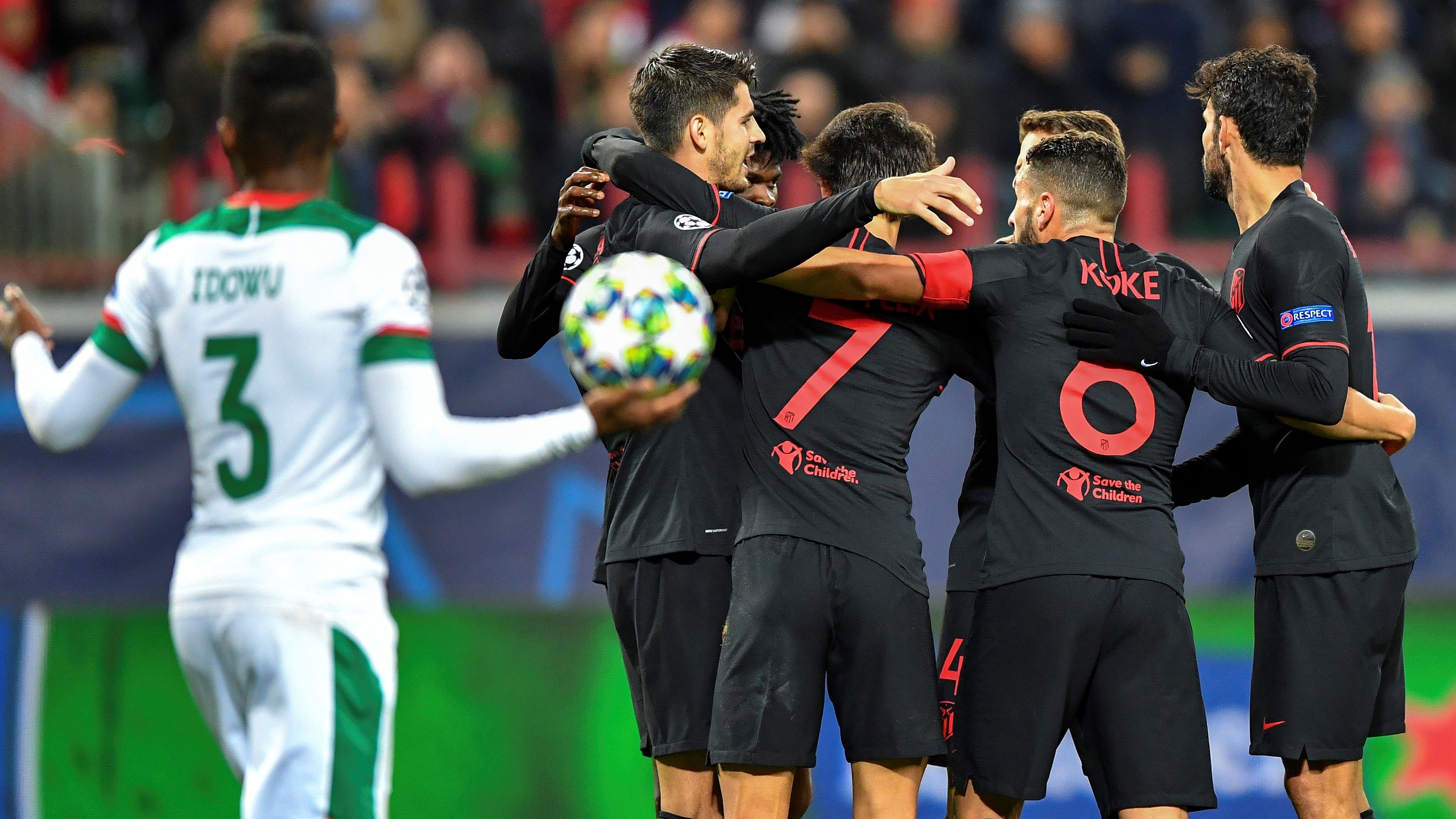 Lokomotiv Atlético de Madrid UCL 01102019