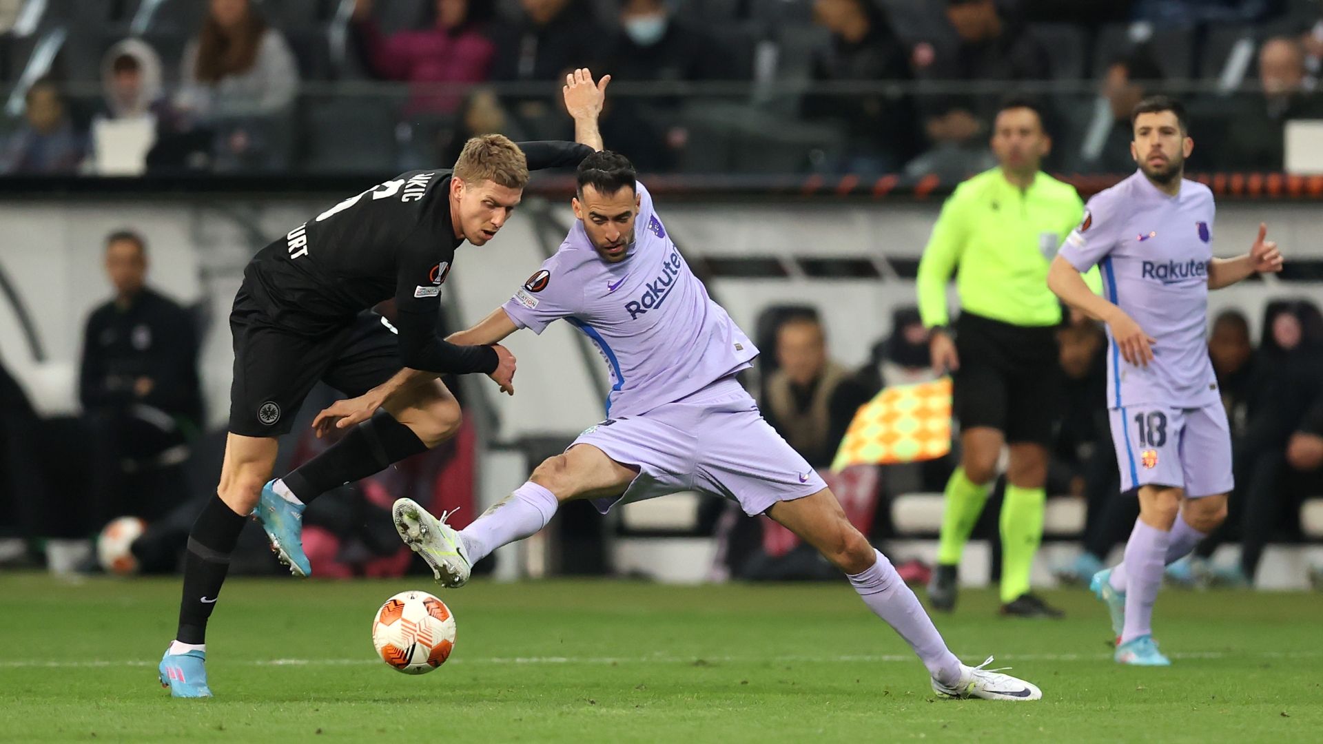 Sergio Busquets Barcelona Eintracht Frankfurt