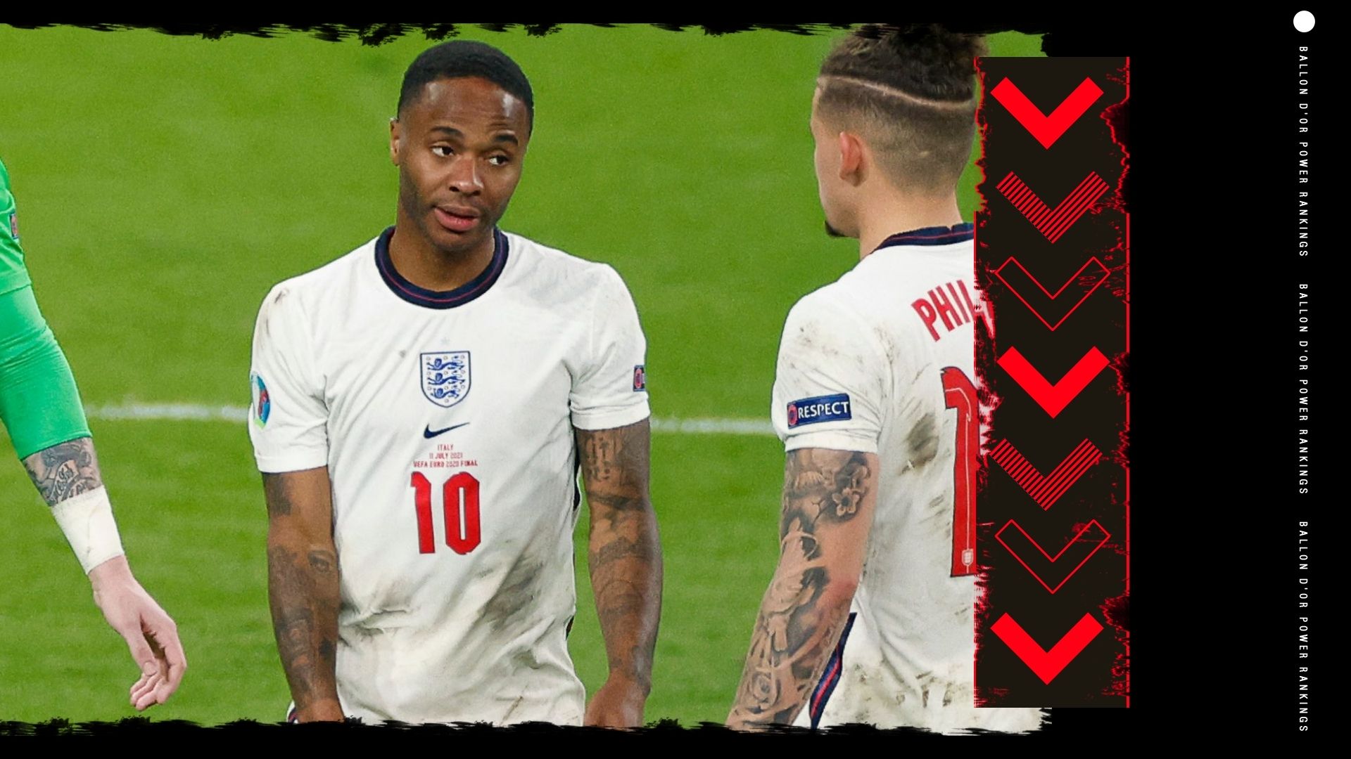 Raheem Sterling Ballon d'Or Rankings GFX