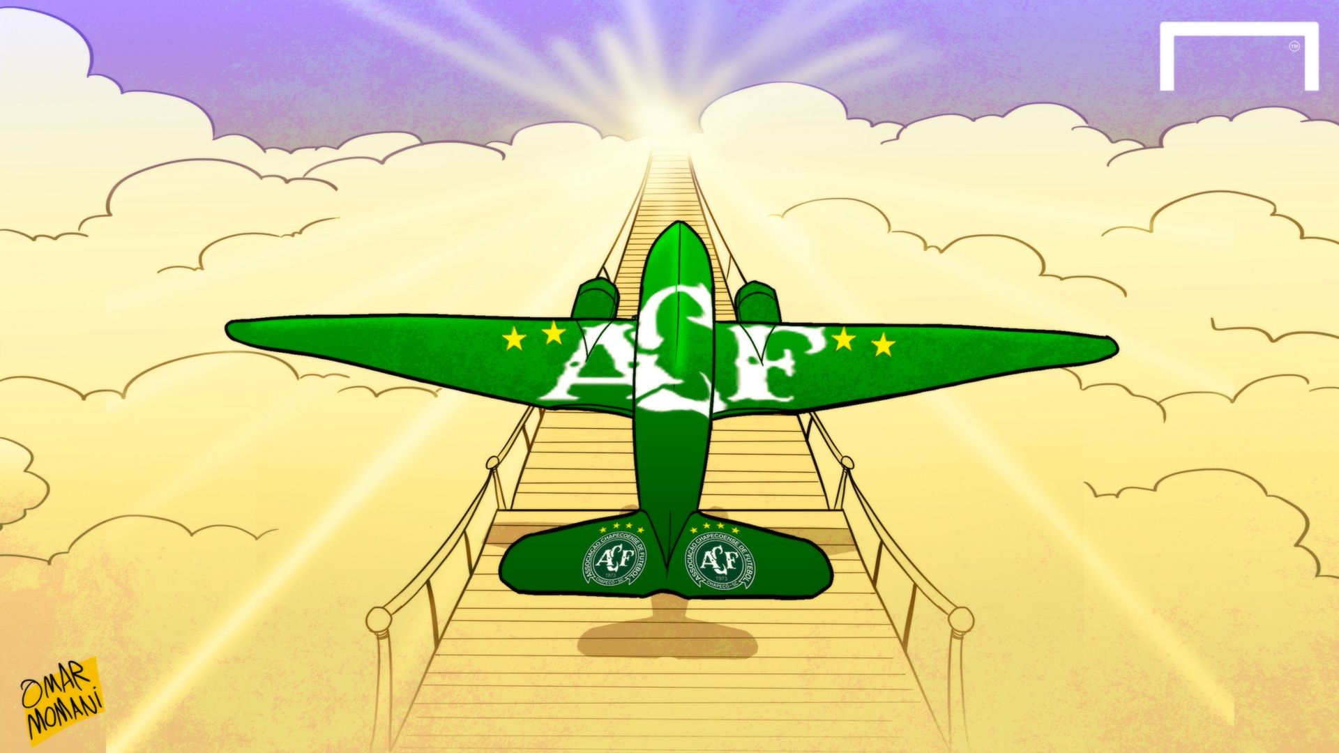 Chapecoense Cartoon