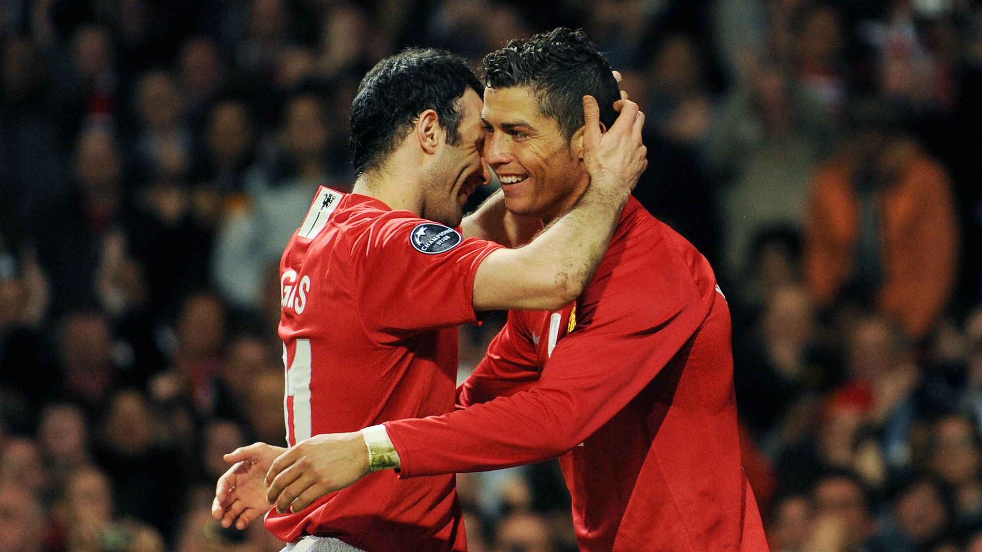 Ryan Giggs Cristiano Ronaldo Manchester United