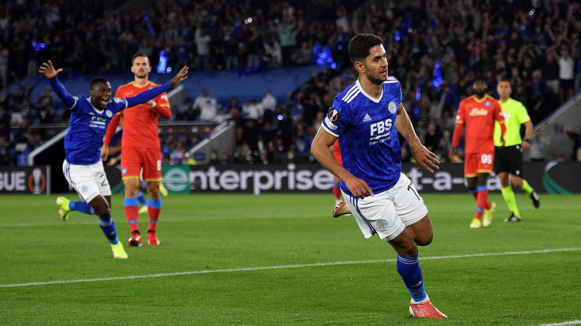 Ayoze Perez Leicester Napoli Europa League