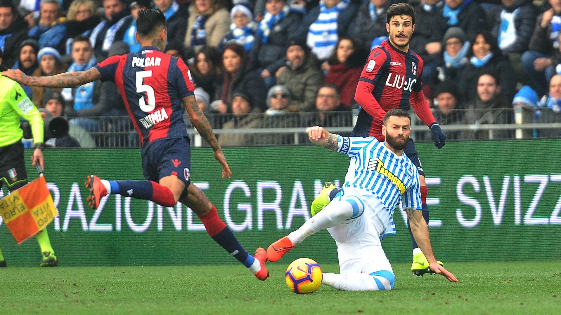 SPAL Bologna Pulgar Antenucci Orsolini