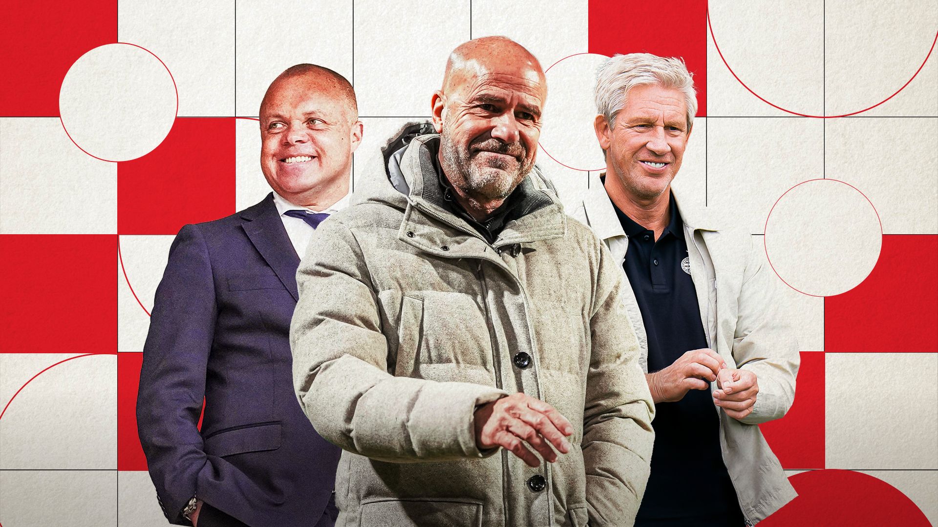 Earnest Stewart, Peter Bosz, Marcel Brands