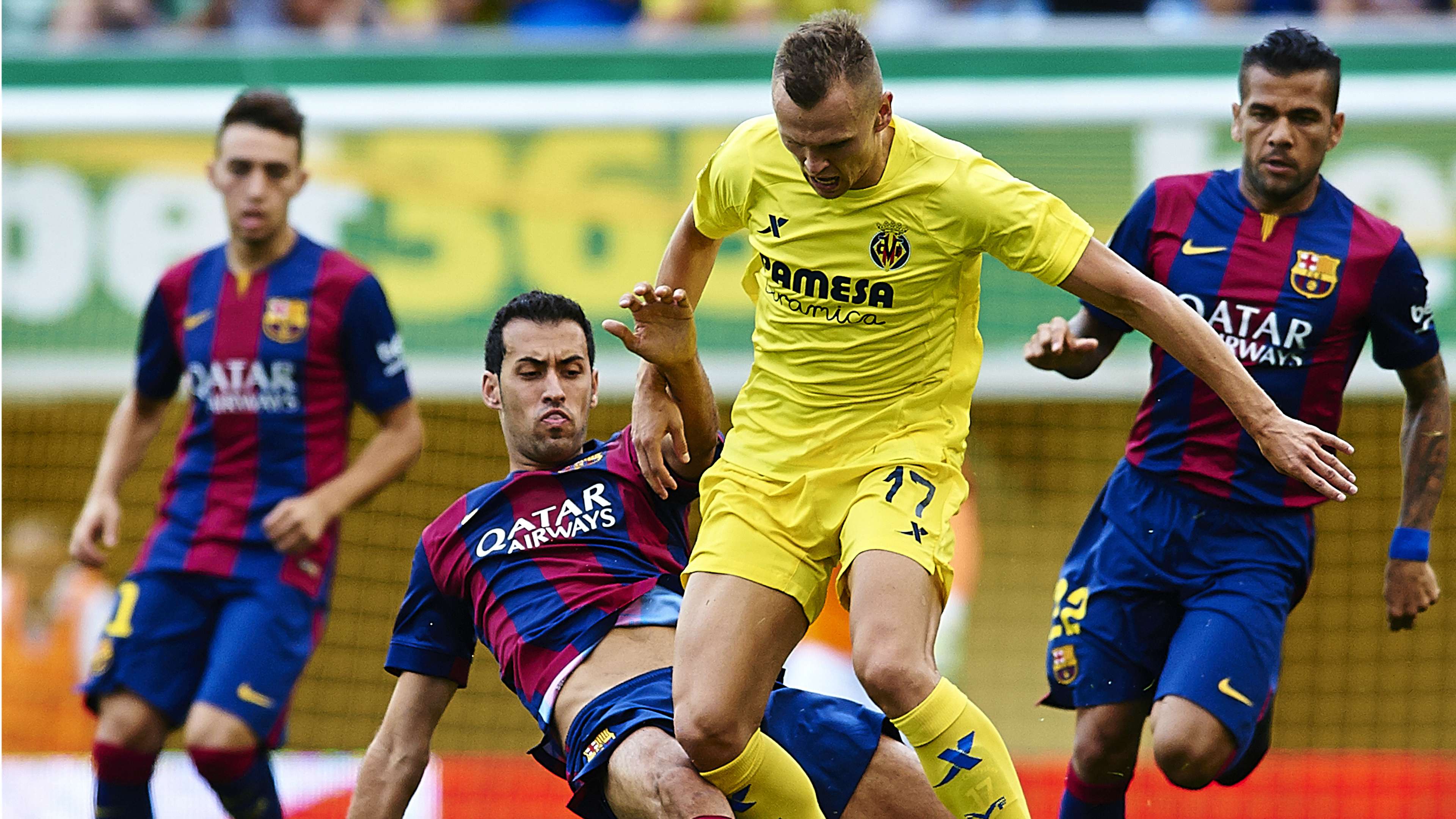 Villarreal Barcelona Denis Cheryshev