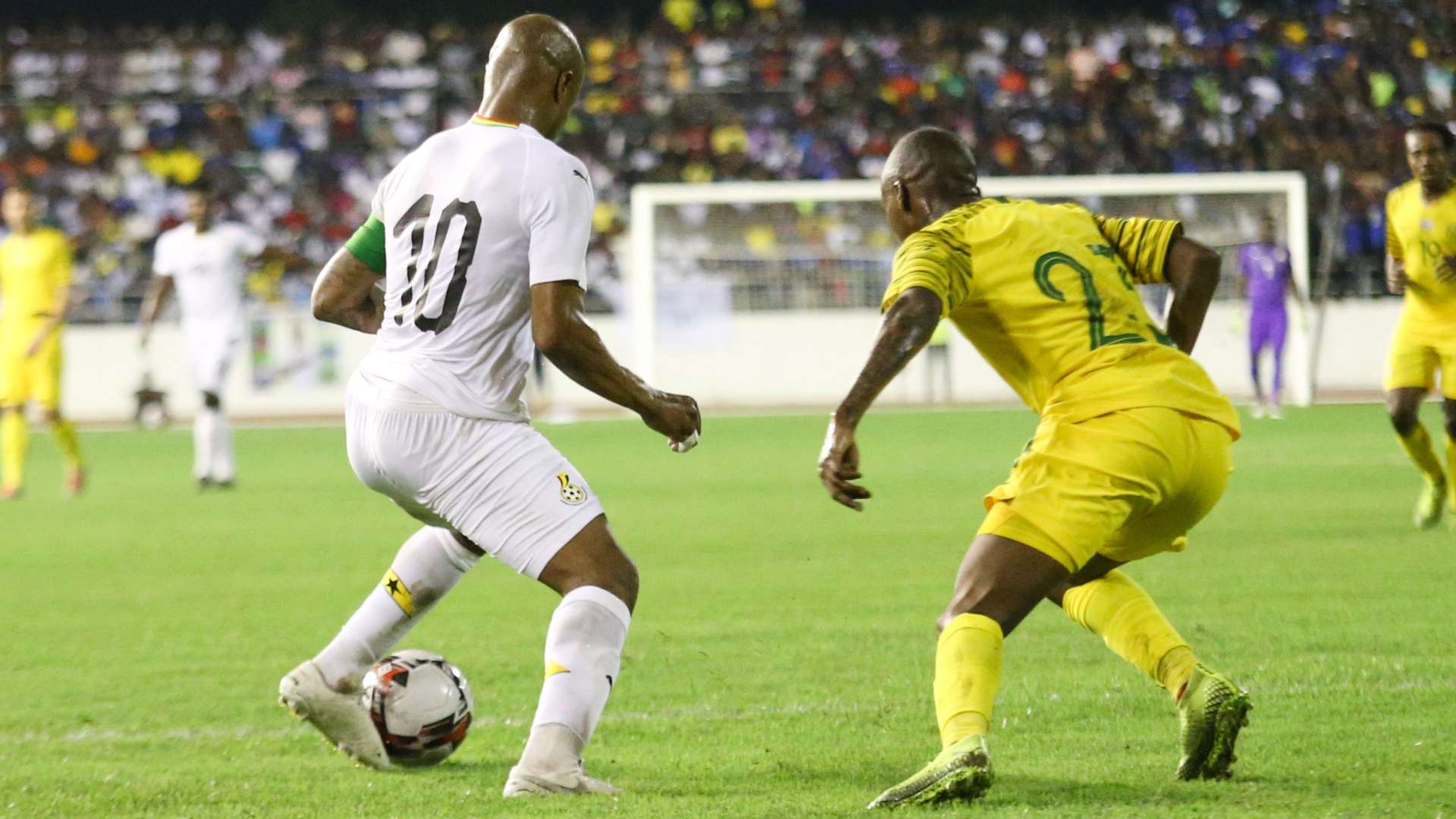 Andre Ayew of Ghana vs South Africa