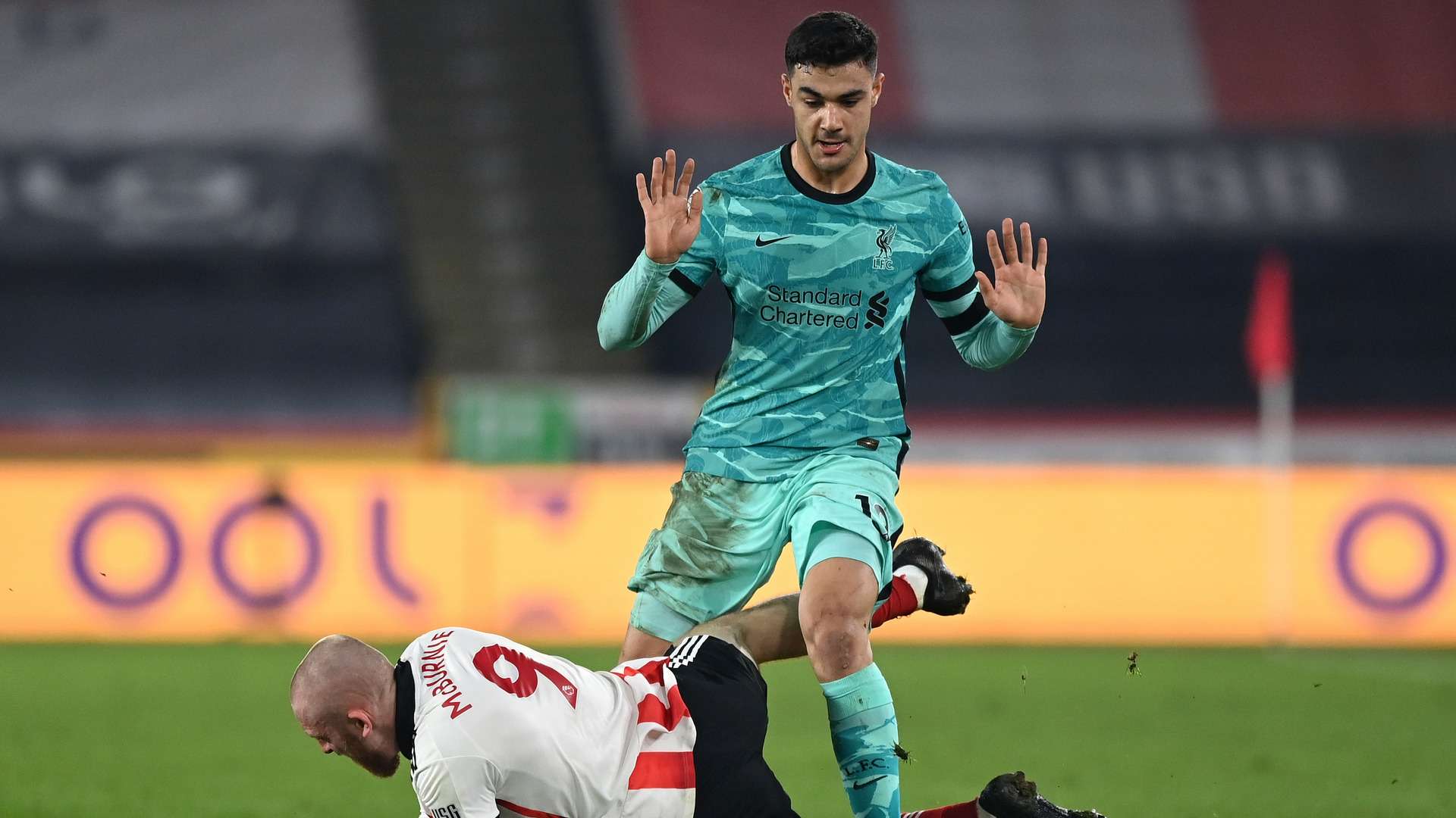 Ozan Kabak Sheffield United vs Liverpool 02.28.2021