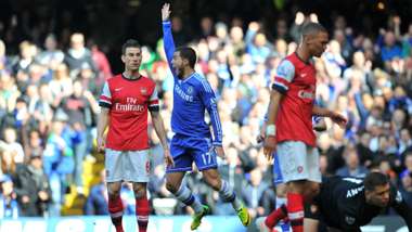 Eden Hazard Chelsea Arsenal Premier League 22032014