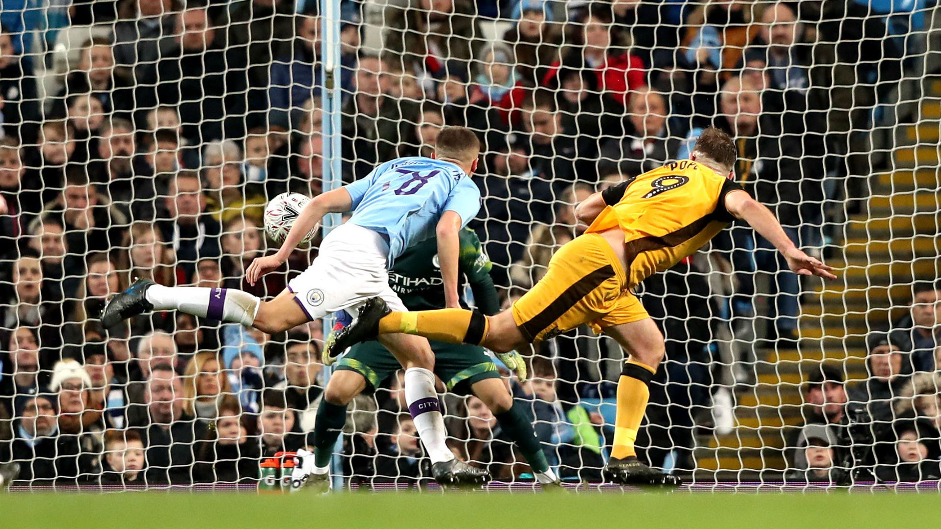 040120 Manchester City Port Vale Taylor Harwood-Bellis Claudio Bravo Tom Pope