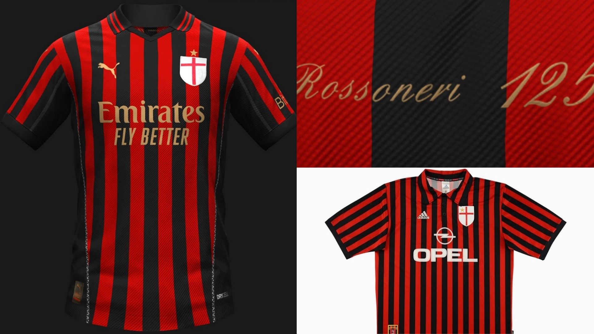Possible AC Milan 2024-25 anniversary kit