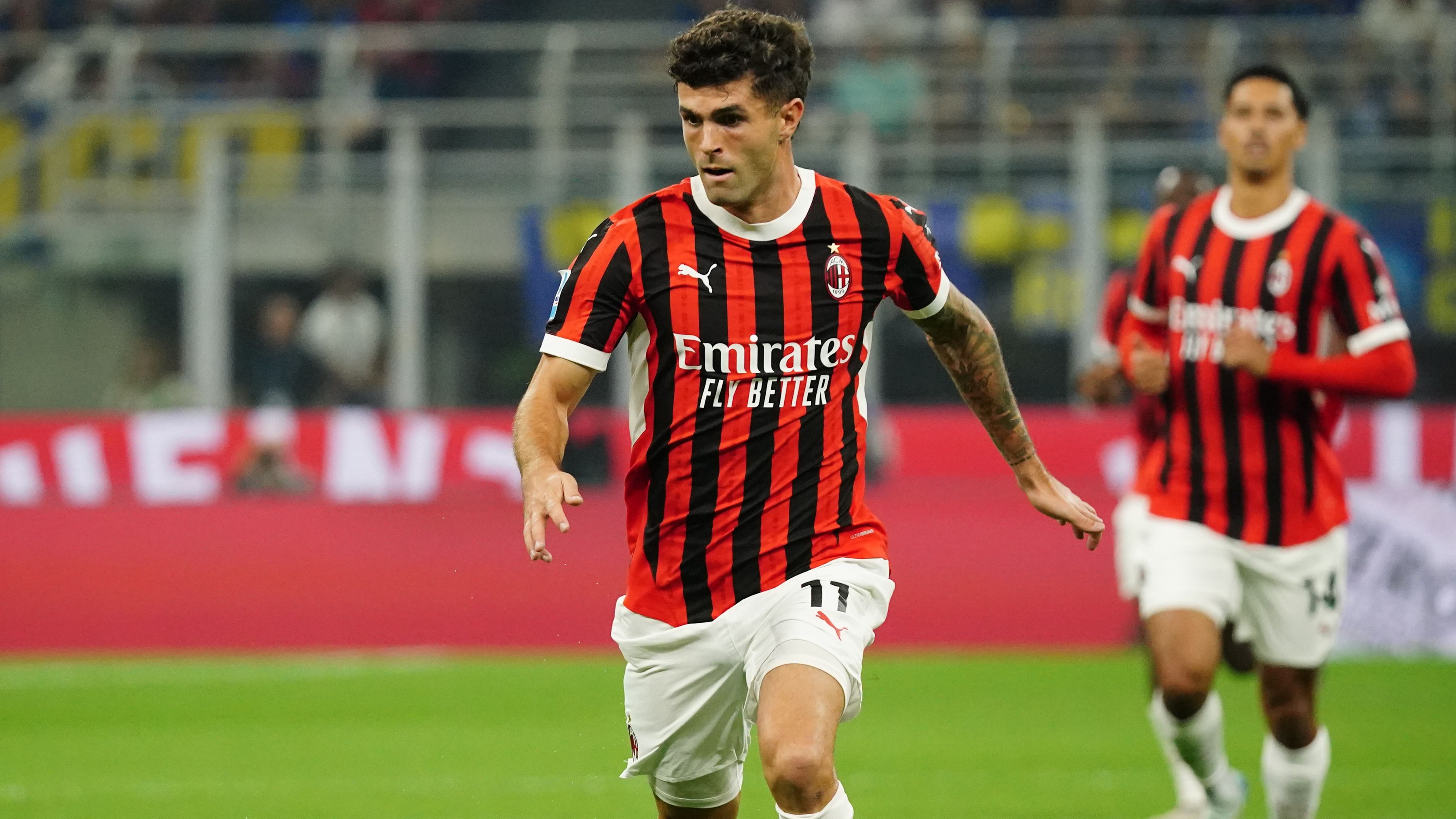 Christian Pulisic Milan 2024 