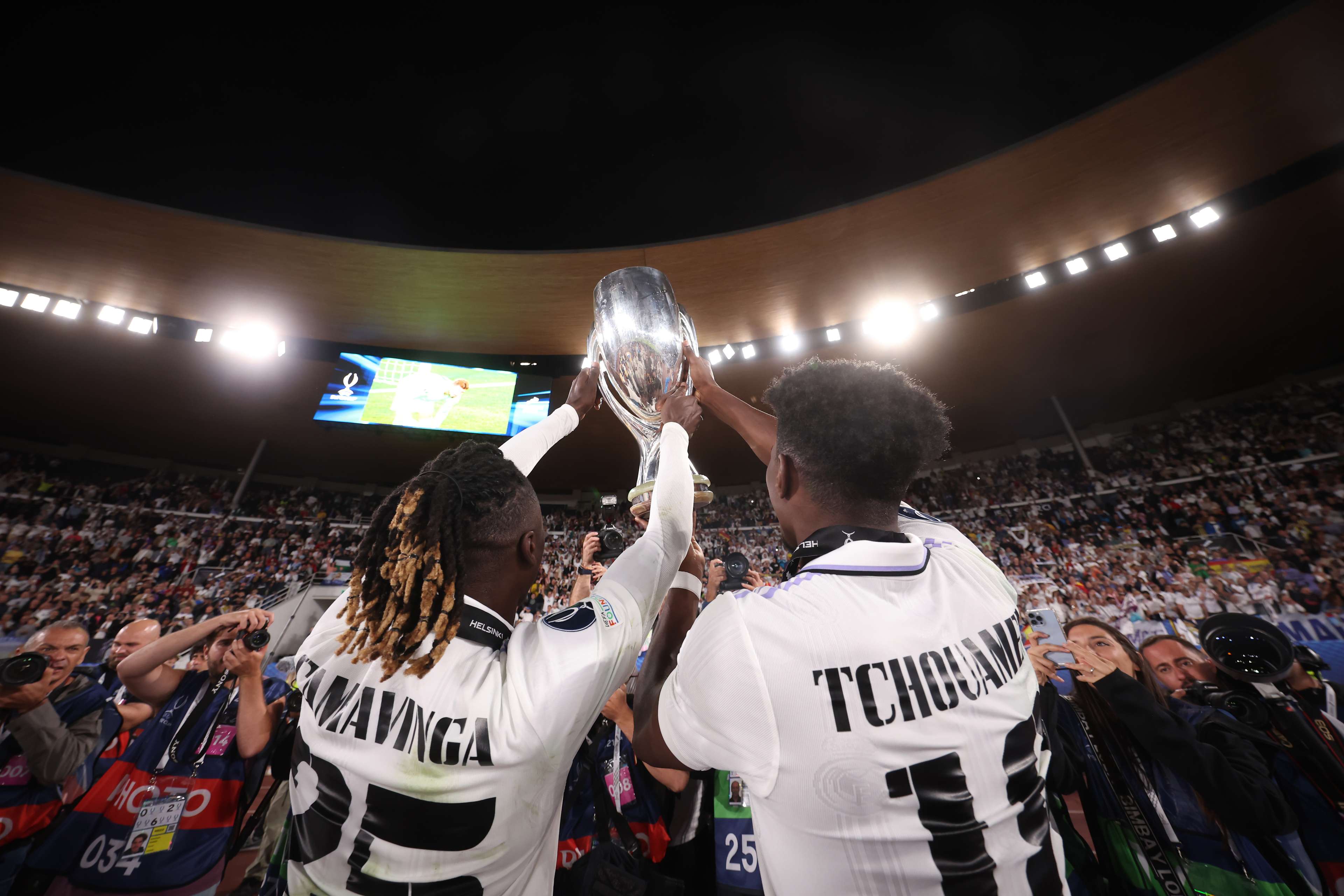 Tchouameni and Camavinga UEFA Super Cup 2022