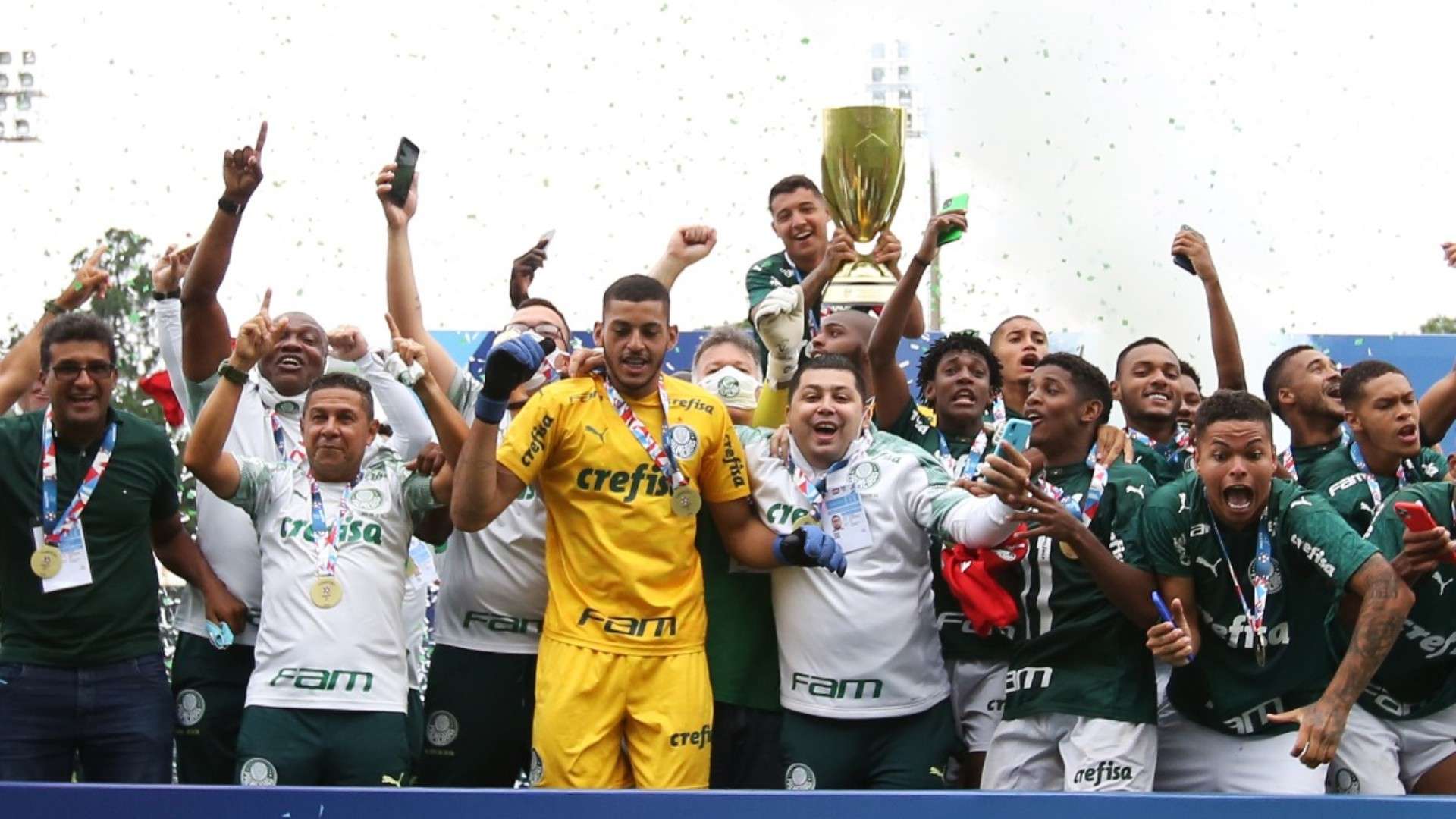 Palmeiras campeão do Paulistão sub-20 2020