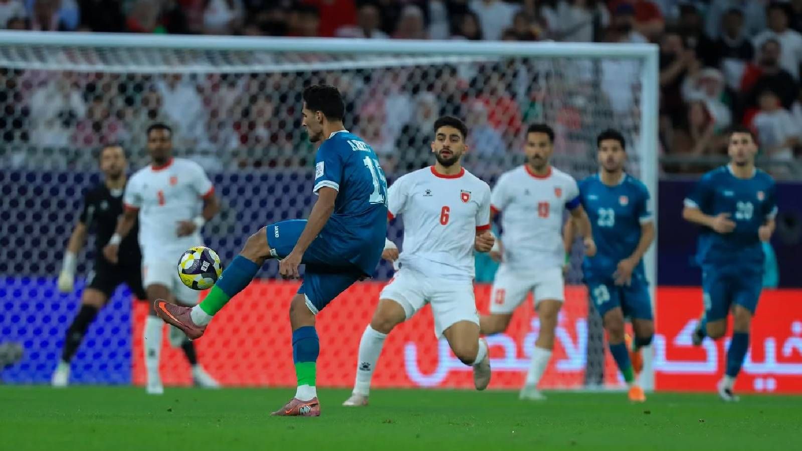 مباراة الأردن والعراق في كأس العرب