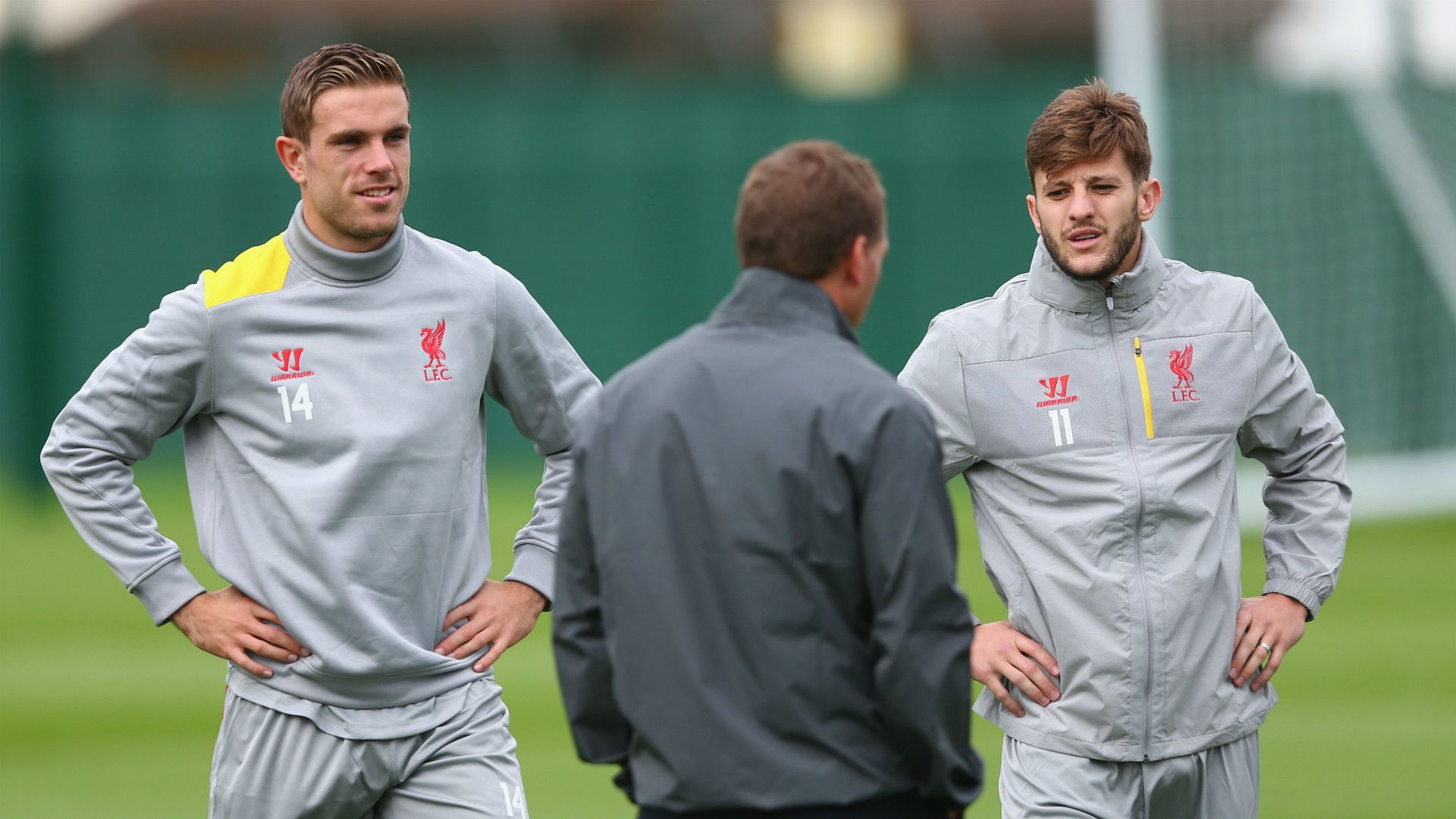 Brendan Rodgers Jordan Henderson Adam Lallana liverpool 15092013