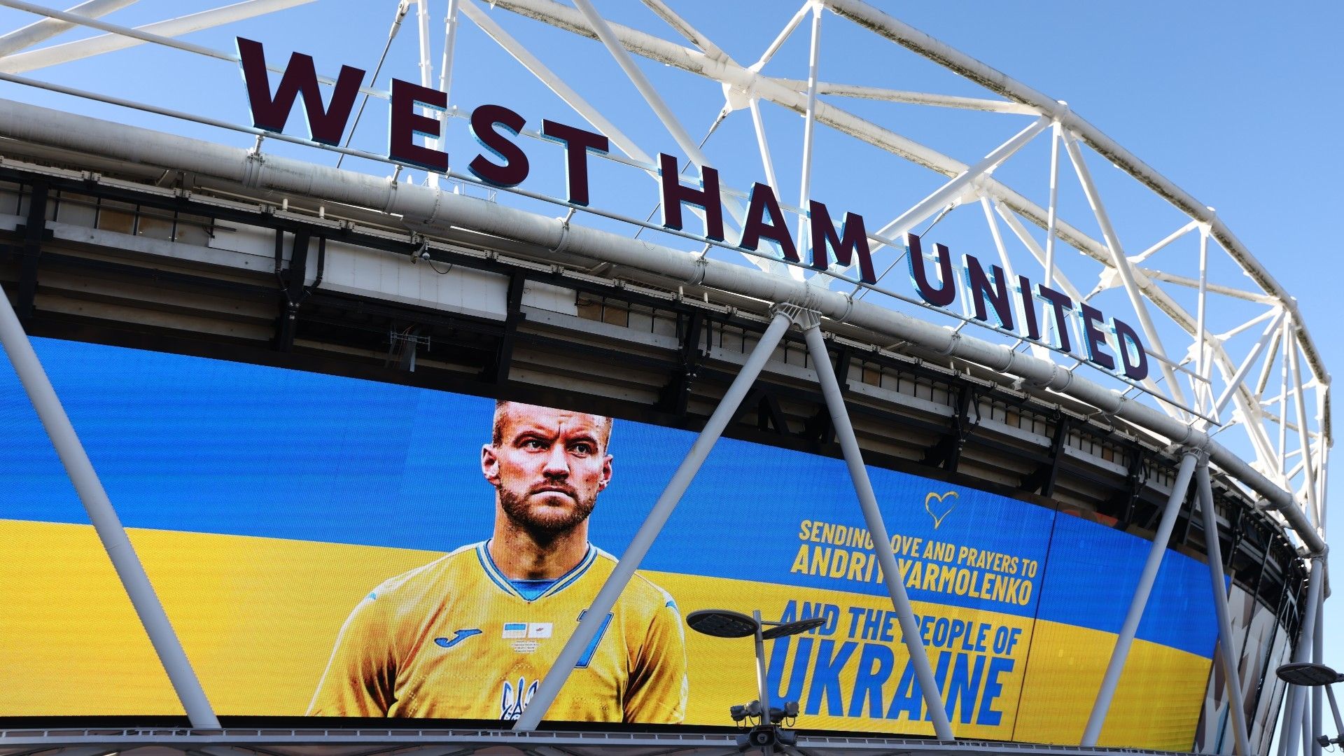 Andriy Yarmolenko London Stadium West Ham vs Wolves 2021-22
