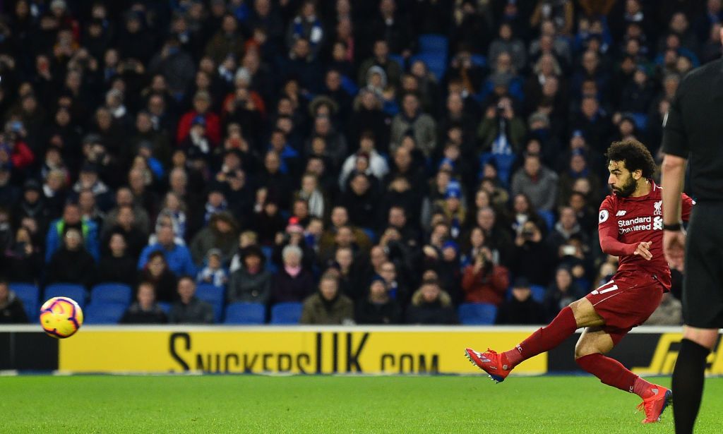 Mohamed Salah Brighton Liverpool 1212018