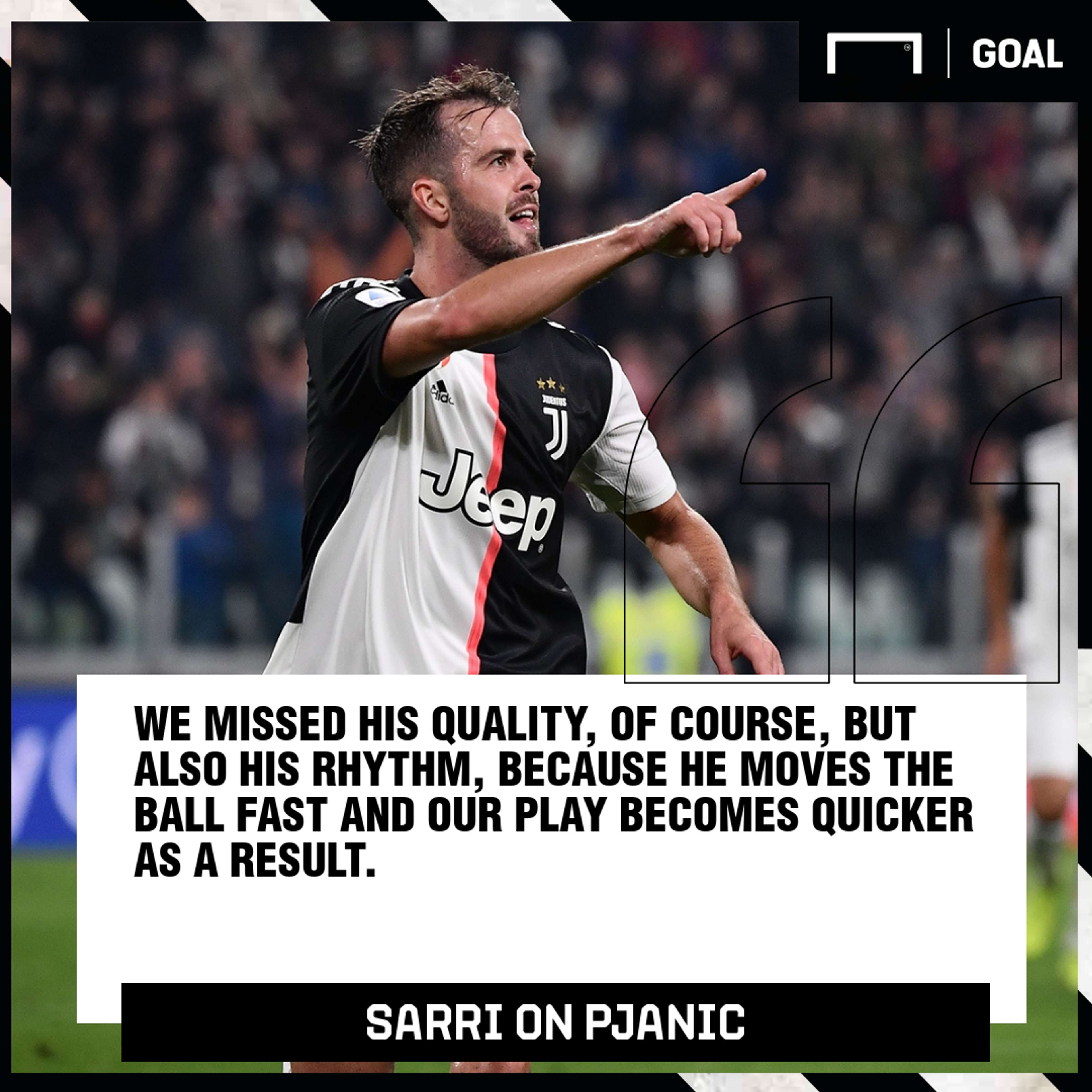 Miralem Pjanic Maurizio Sarri Juventus PS
