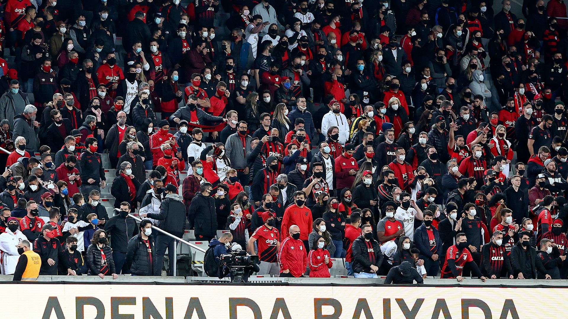 Arena da Baixada, volta da torcida do Athletico, 2021