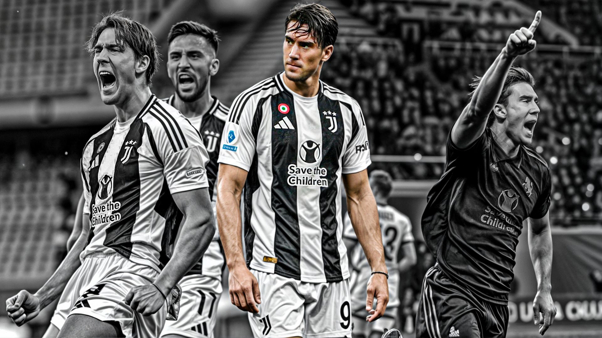 Dusan Vlahovic Juventus GFX