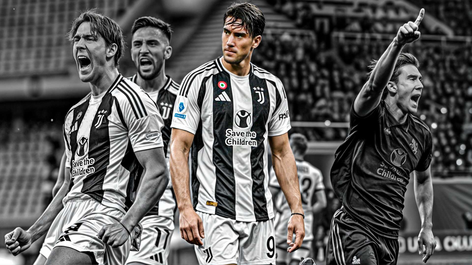 Dusan Vlahovic Juventus GFX