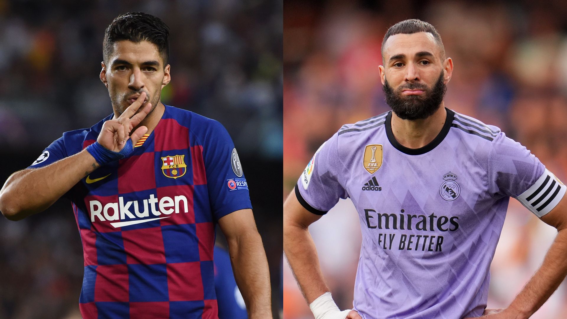 Luis Suarez Karim Benzema