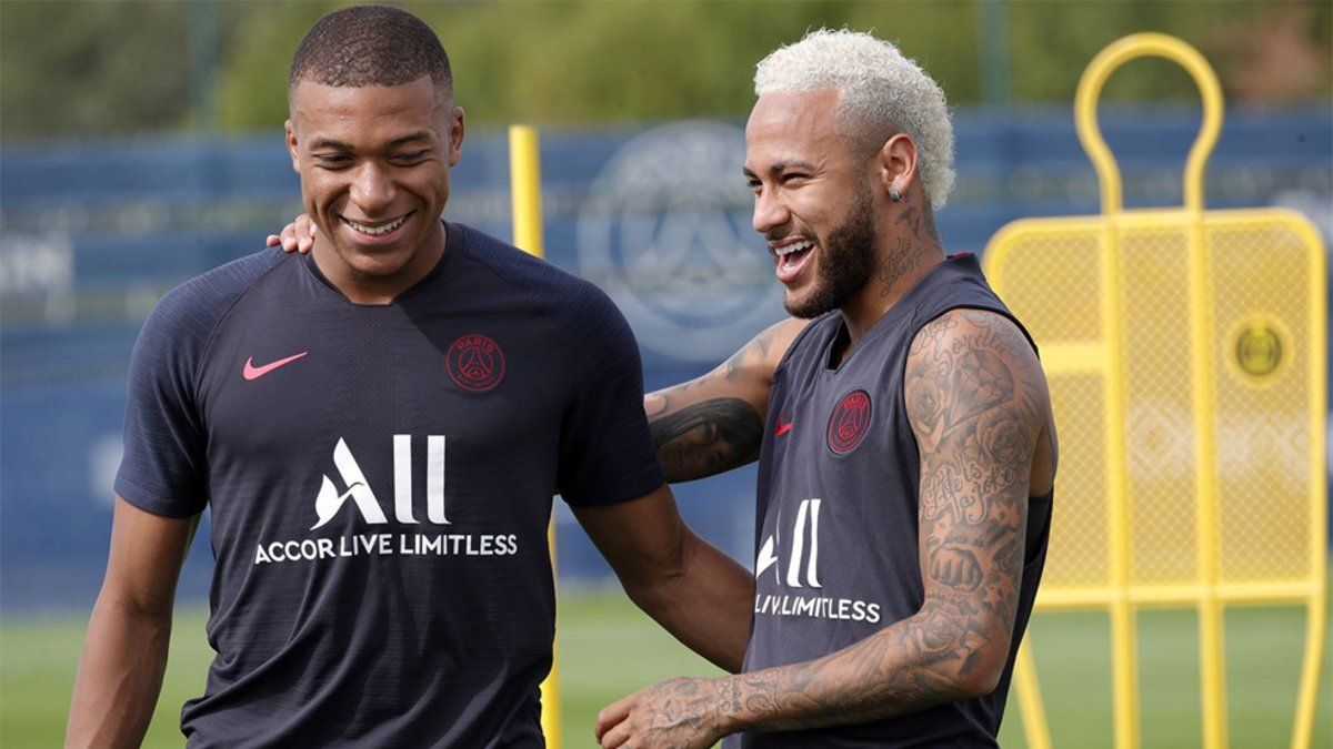 Neymar & Kylian Mbappe PSG