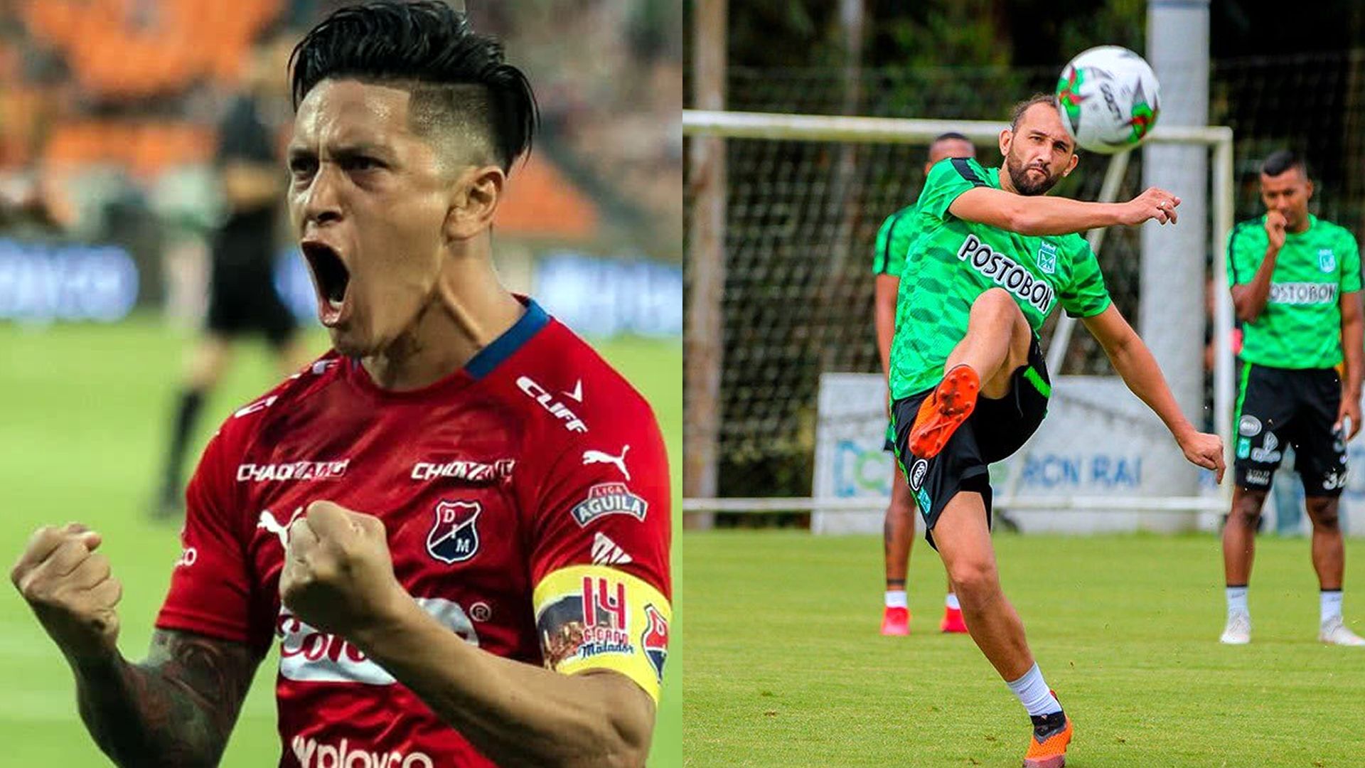 Germán Cano Hernán Barcos Liga Águila 2019