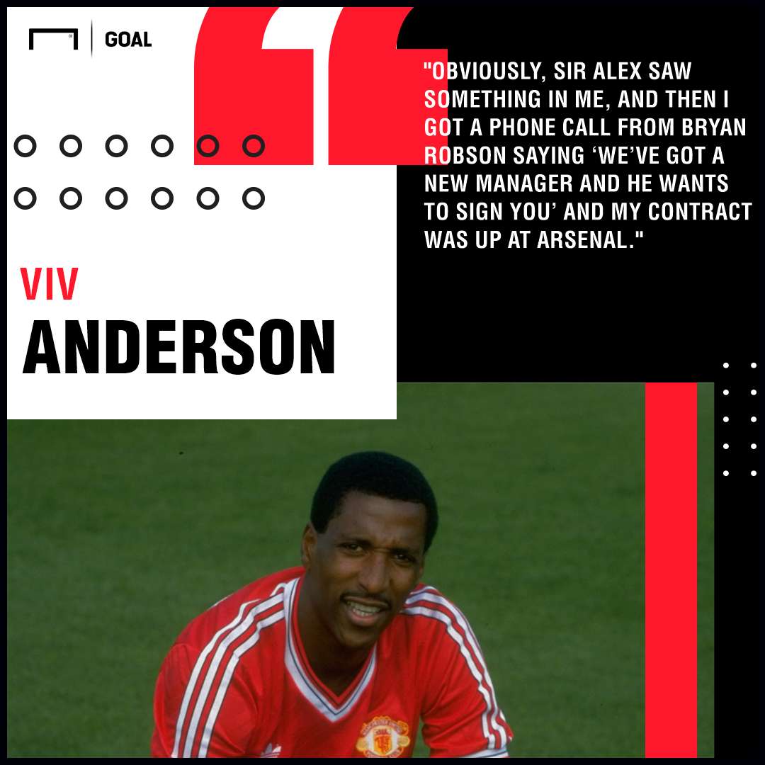 Viv Anderson Manchester United PS