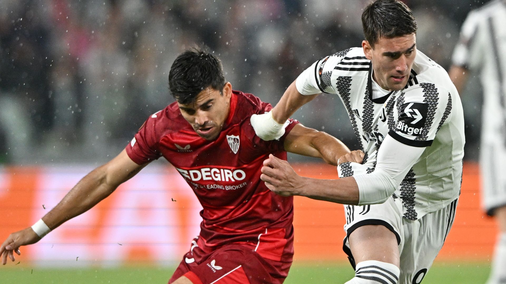 Vlahovic Juventus Sevilla Europa League