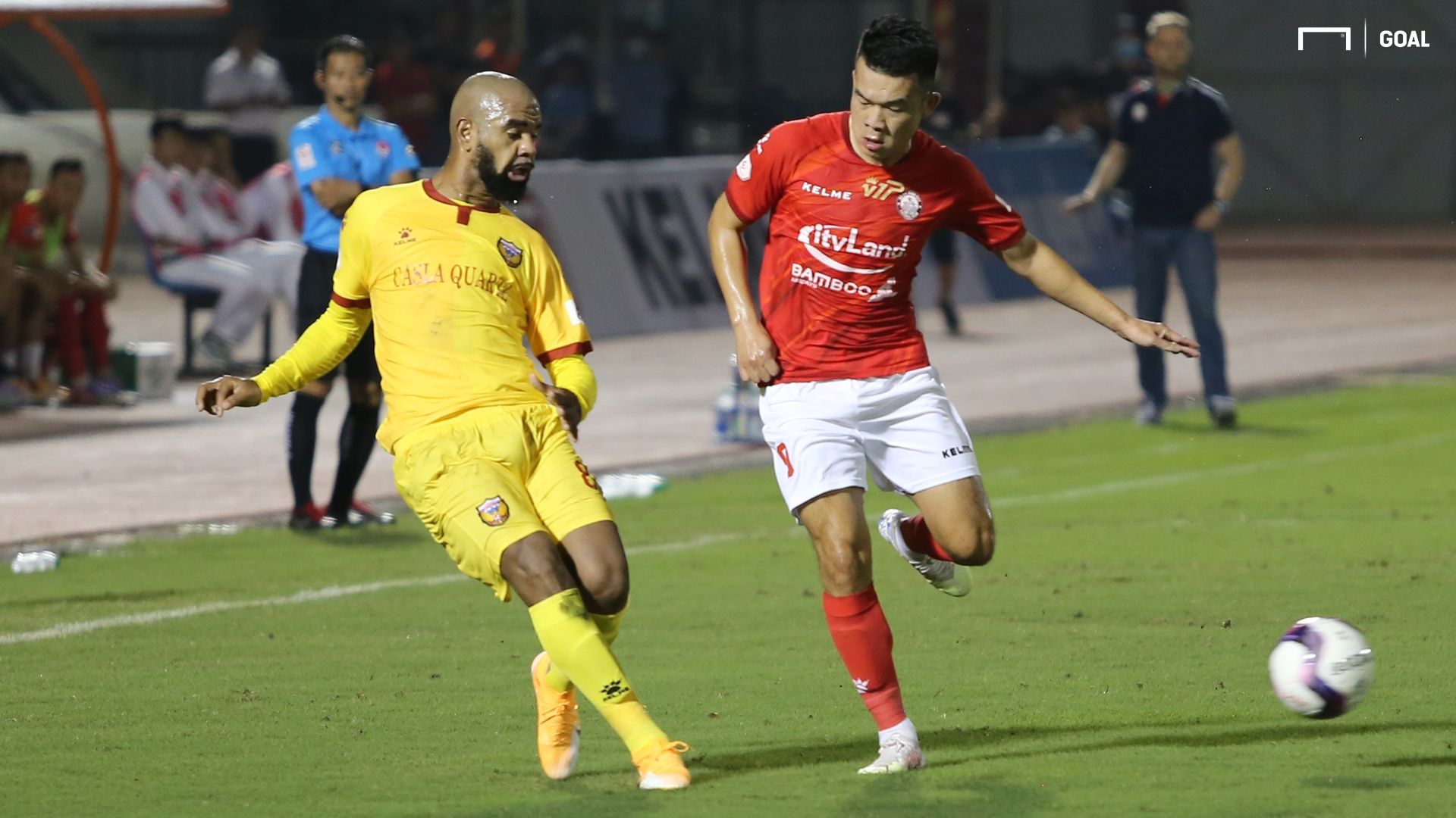 Claudecir Ngo Hoang Thinh Ho Chi Minh City vs Hong Linh Ha Tinh 2021 V.League 24012021