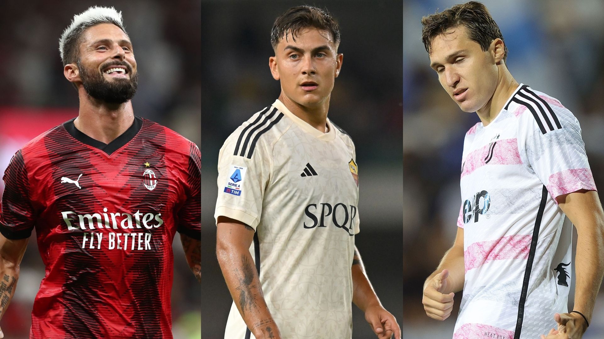 Giroud Dybala Chiesa