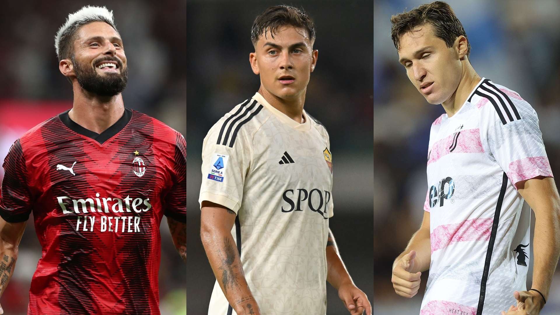 Giroud Dybala Chiesa