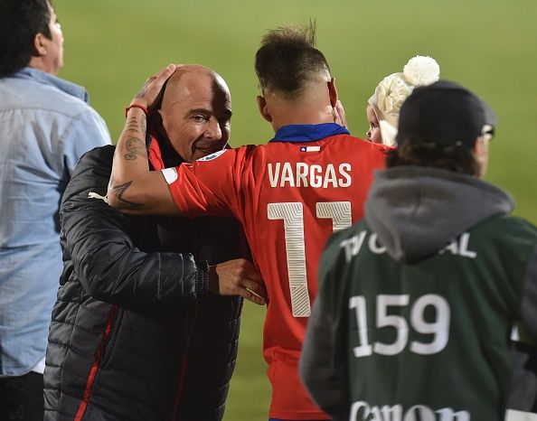 Jorge Sampaoli - Eduardo Vargas