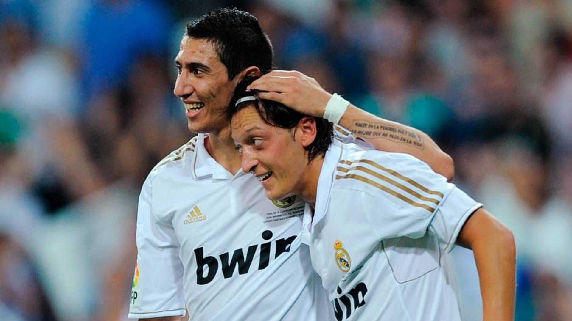 Angel di Maria Mesut Özil Real Madrid