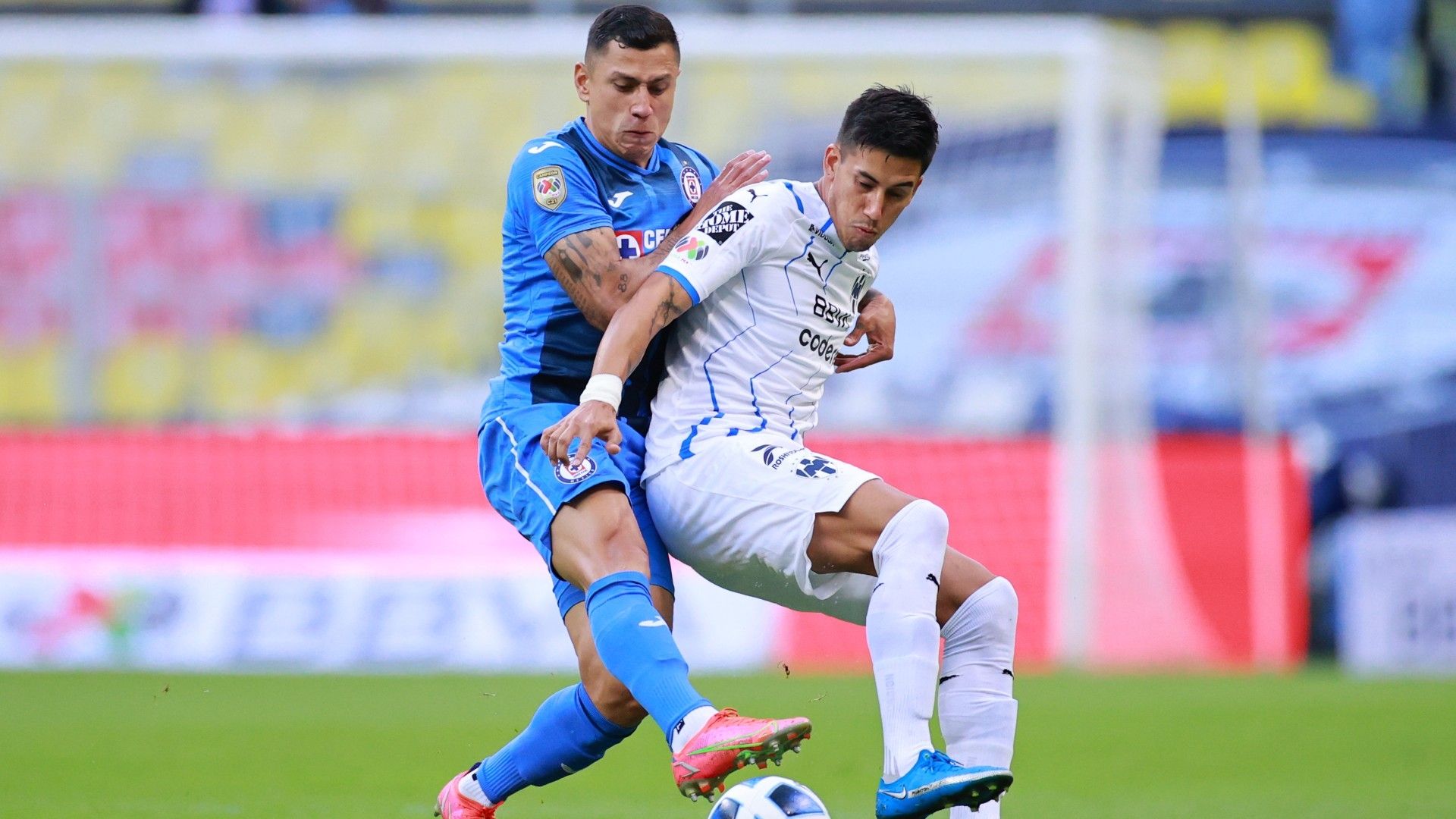 Julio César Domínguez Maxi Meza Cruz Azul Monterrey Apertura 2021