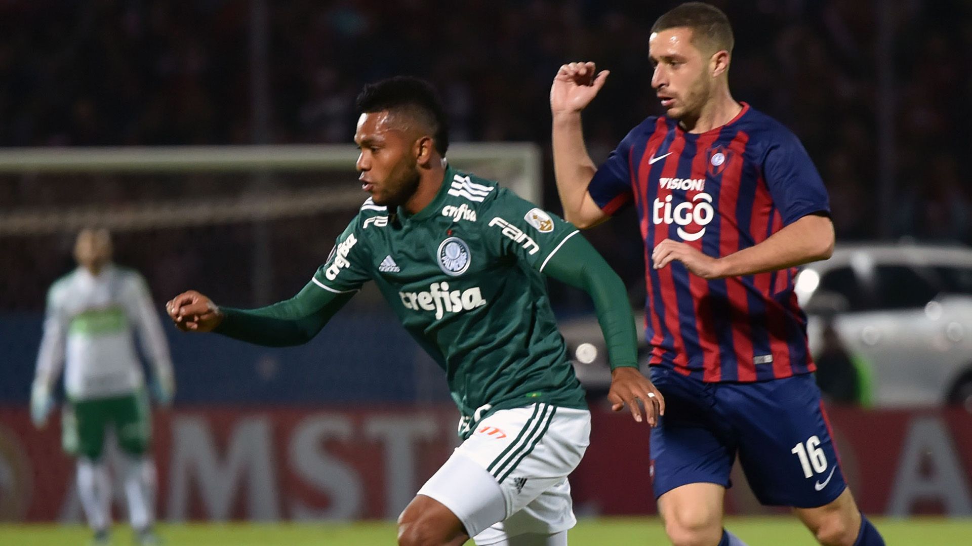 Miguel Borja Marcelo Palau Cerro Porteno Palmeiras Libertadores 09082018