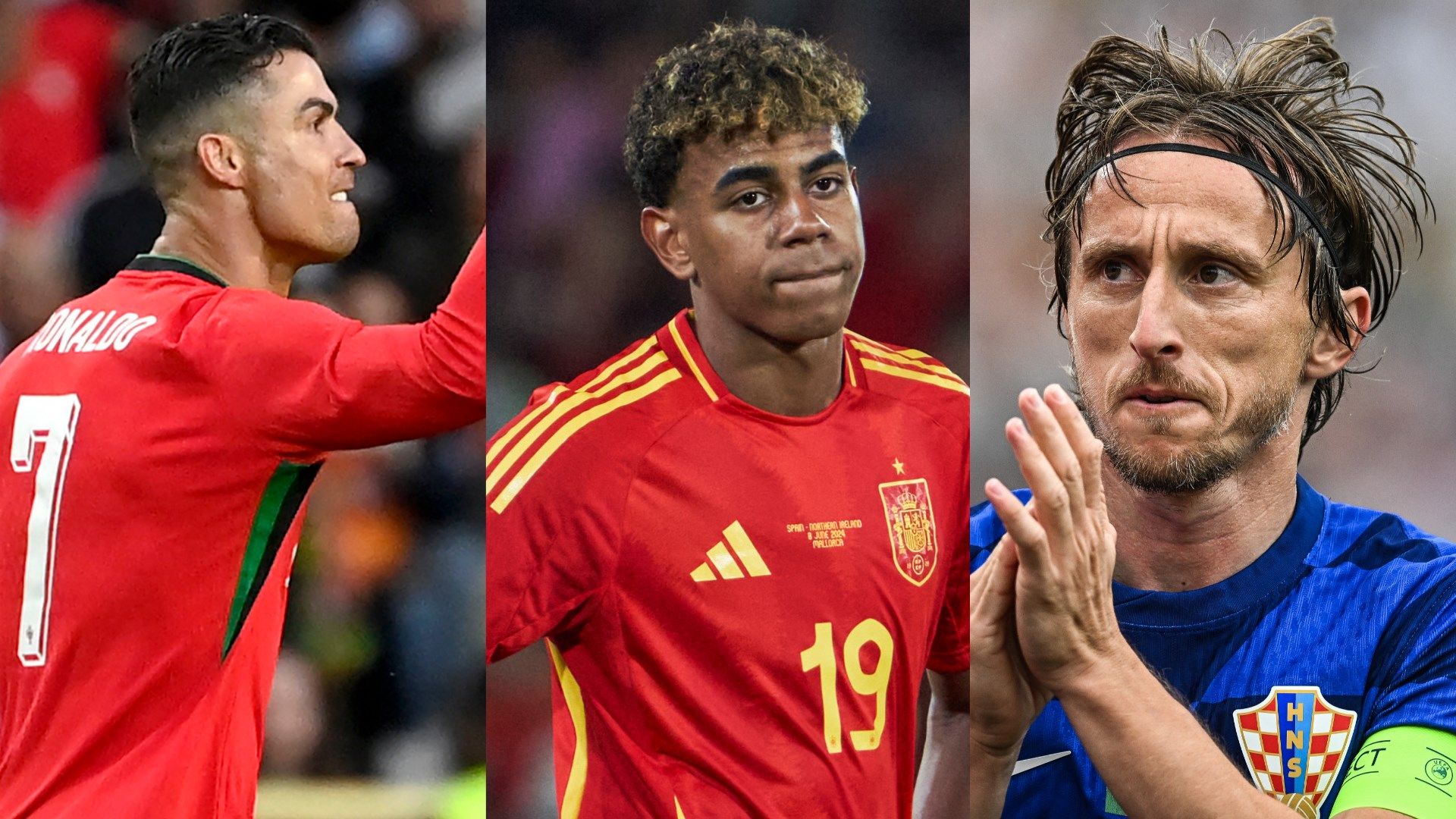 Youngest Olders Euro 2024