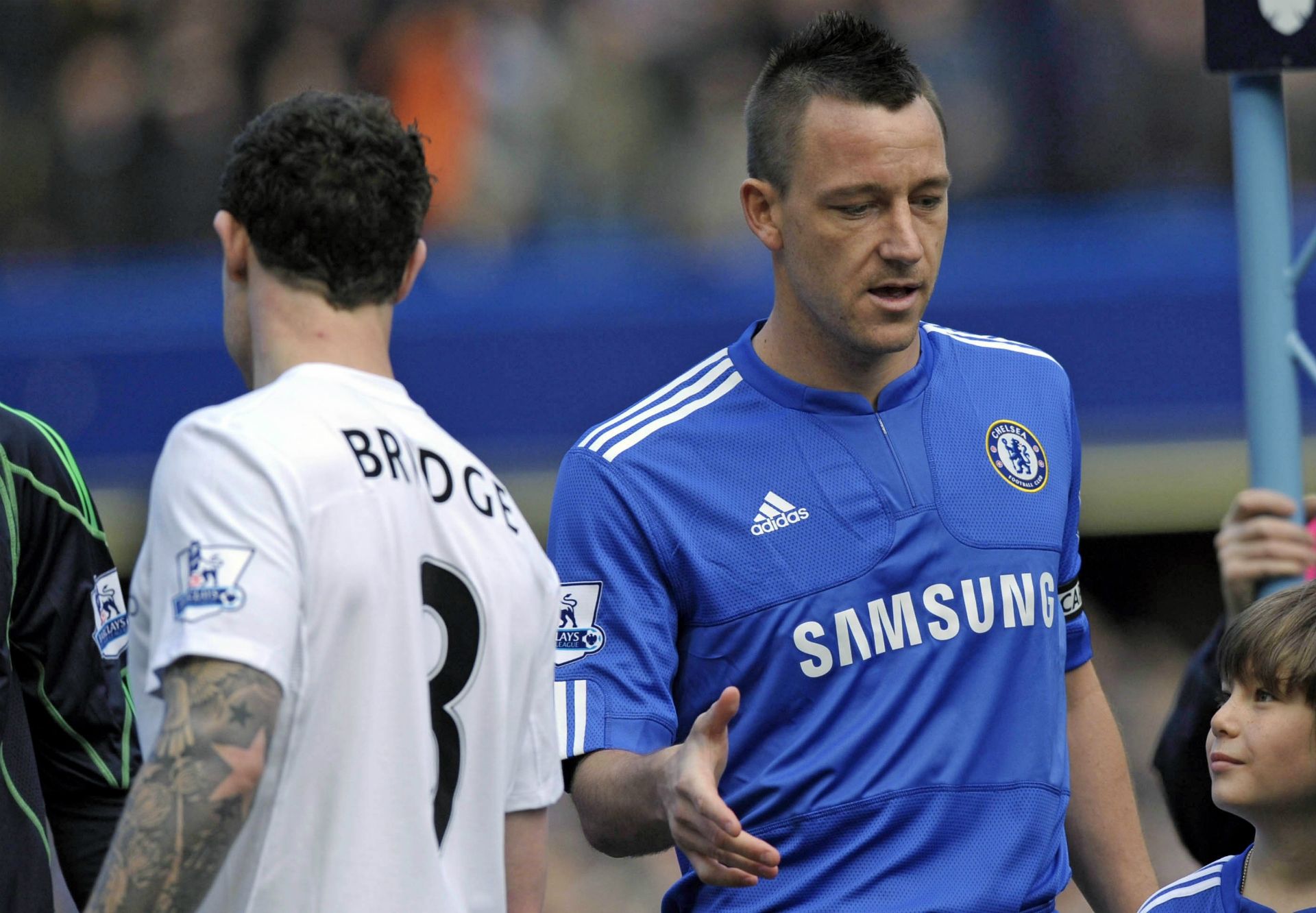 Are any footballers not d Wayne Bridge asked awkward John Terry question Goal English Saudi Arabia