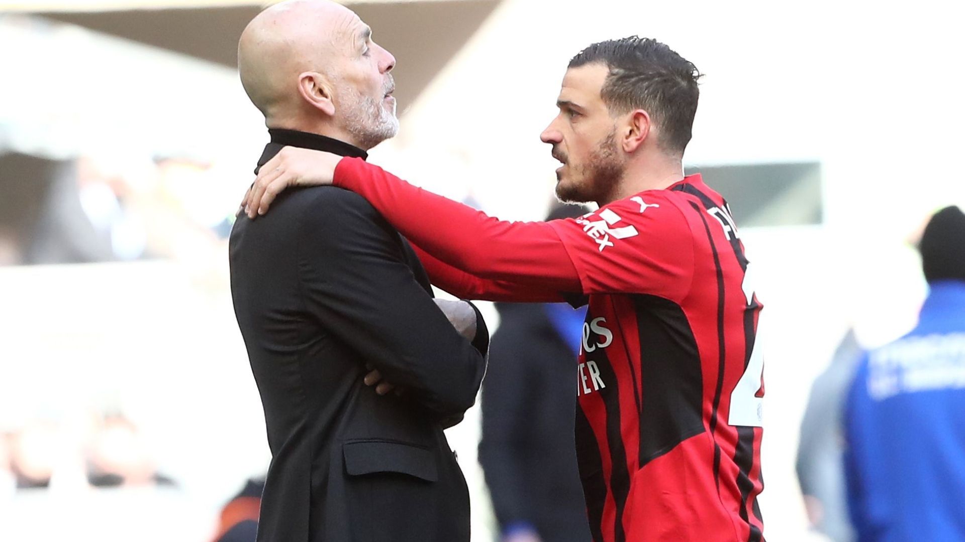 Florenzi Pioli Milan Serie A