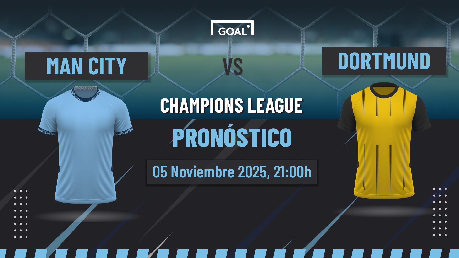 Manchester City vs Dortmund Pronóstico y Apuestas Champions League | 05/11/25