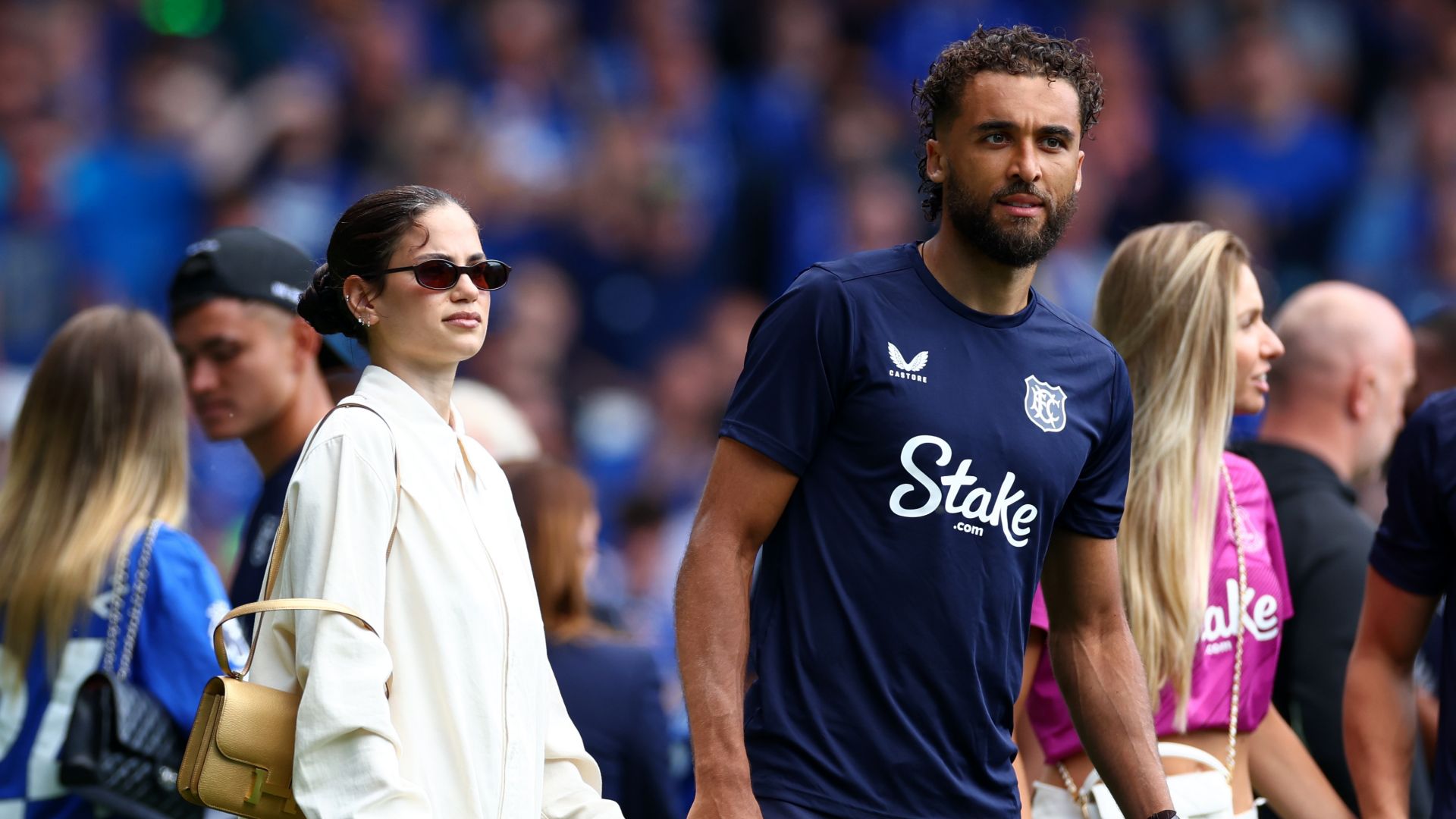 Dominic and Sandra Calvert-Lewin