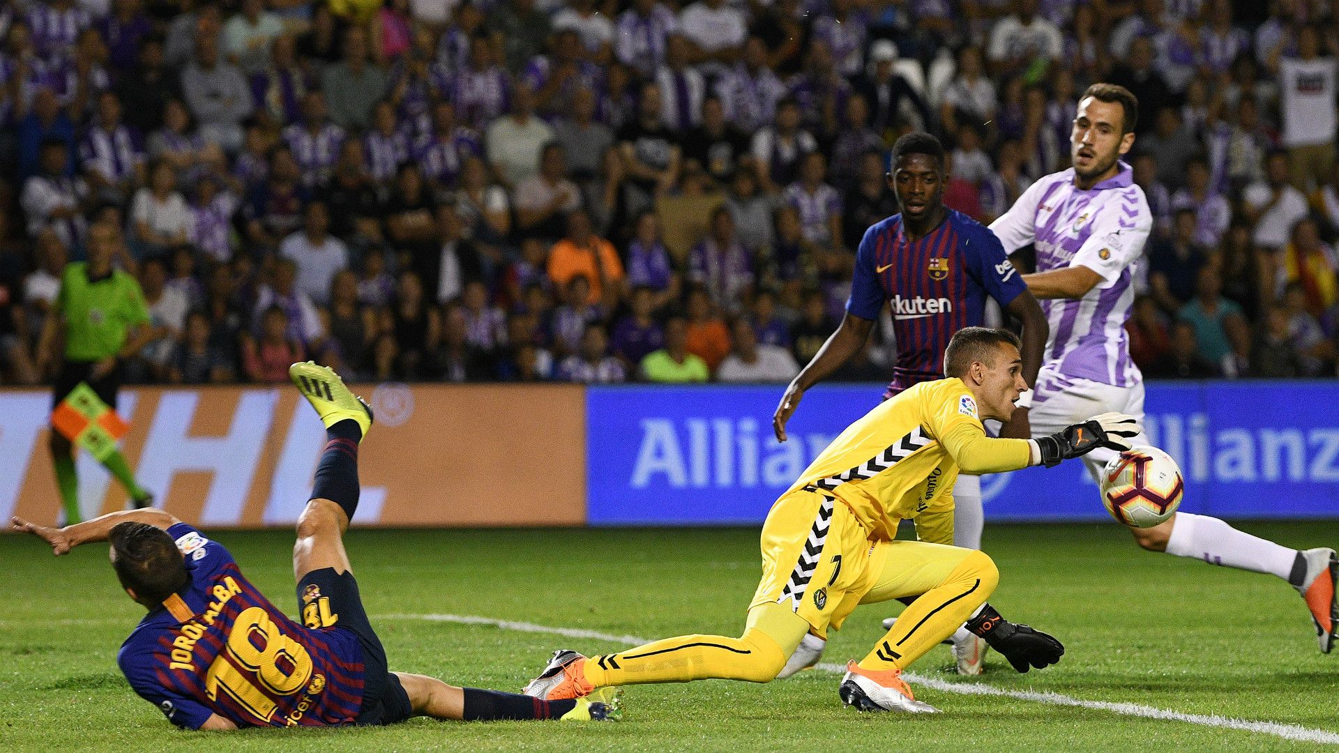 JORDI ALBA MASIP VALLADOLID BARCELONA LALIGA