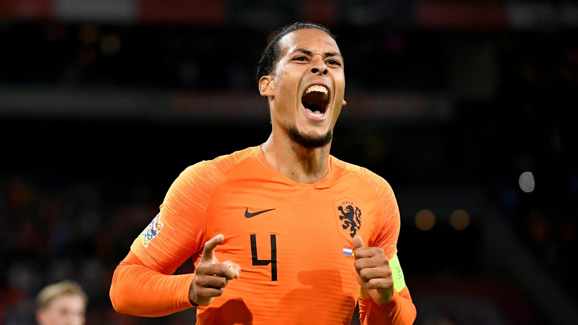 Virgil van Dijk, Netherlands - Germany, Nations League 10132018