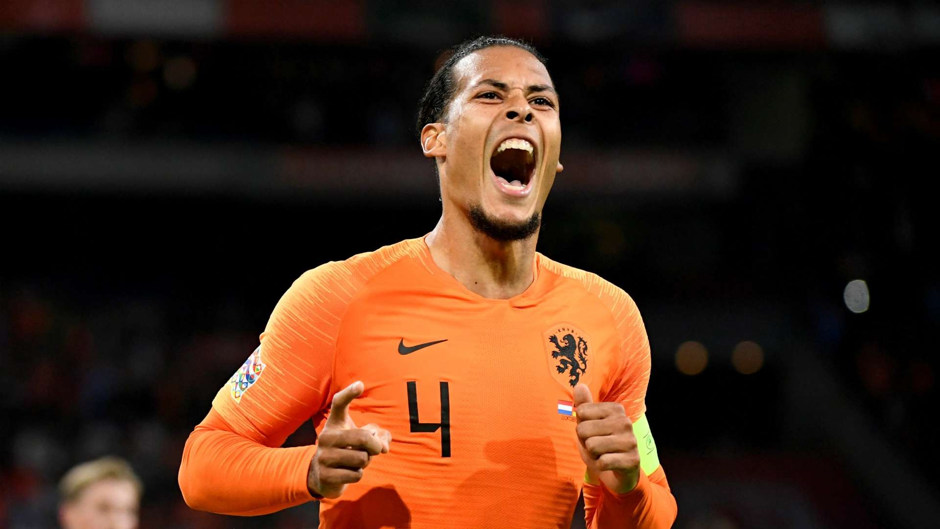Virgil van Dijk, Netherlands - Germany, Nations League 10132018