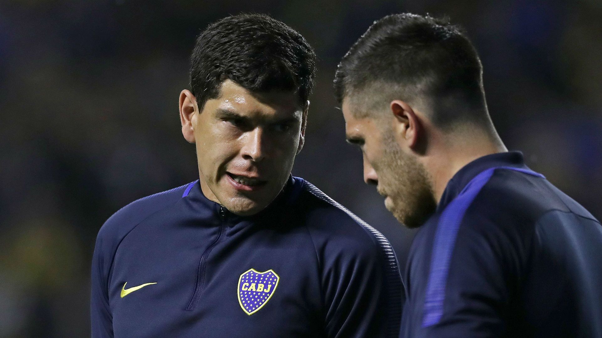 241018 Boca Juniors Palmeiras Carlos Lampe Agustín Rossi