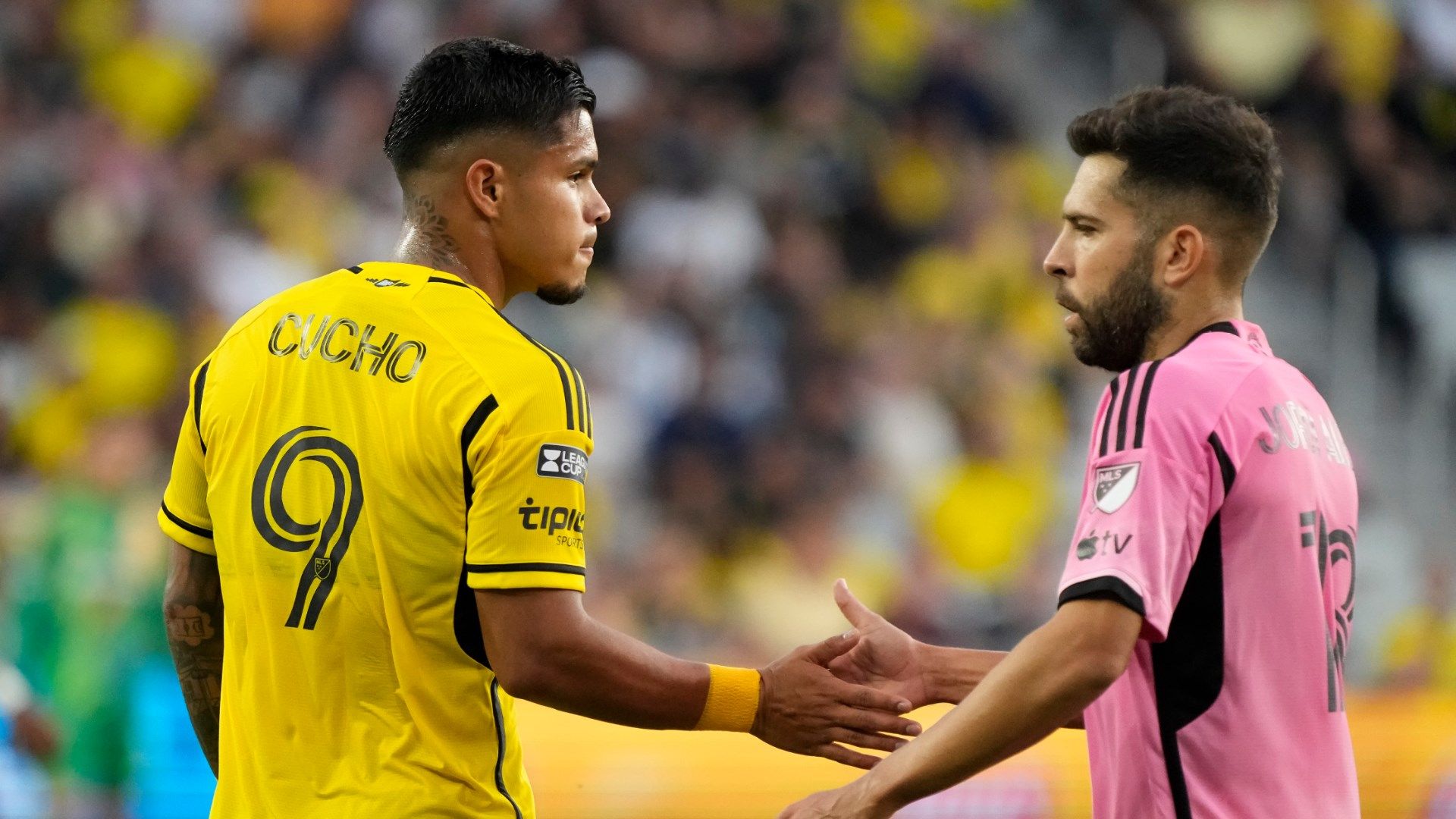 Cucho Hernandez Jordi Alba Crew Miami